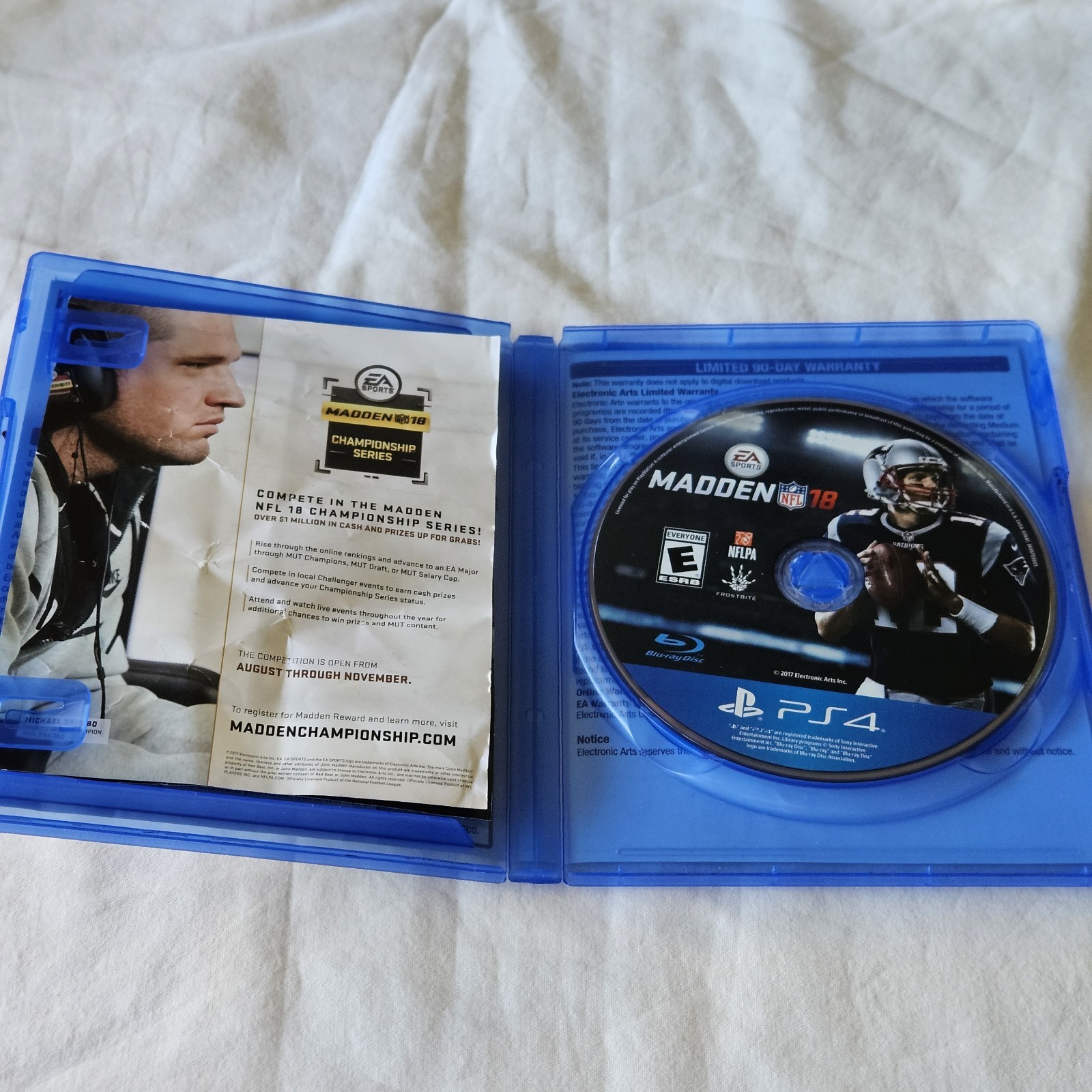 PS4 LOT of 5 Madden NFL 15 18 19 20 21 Football Game Sony PlayStation 4 CIB