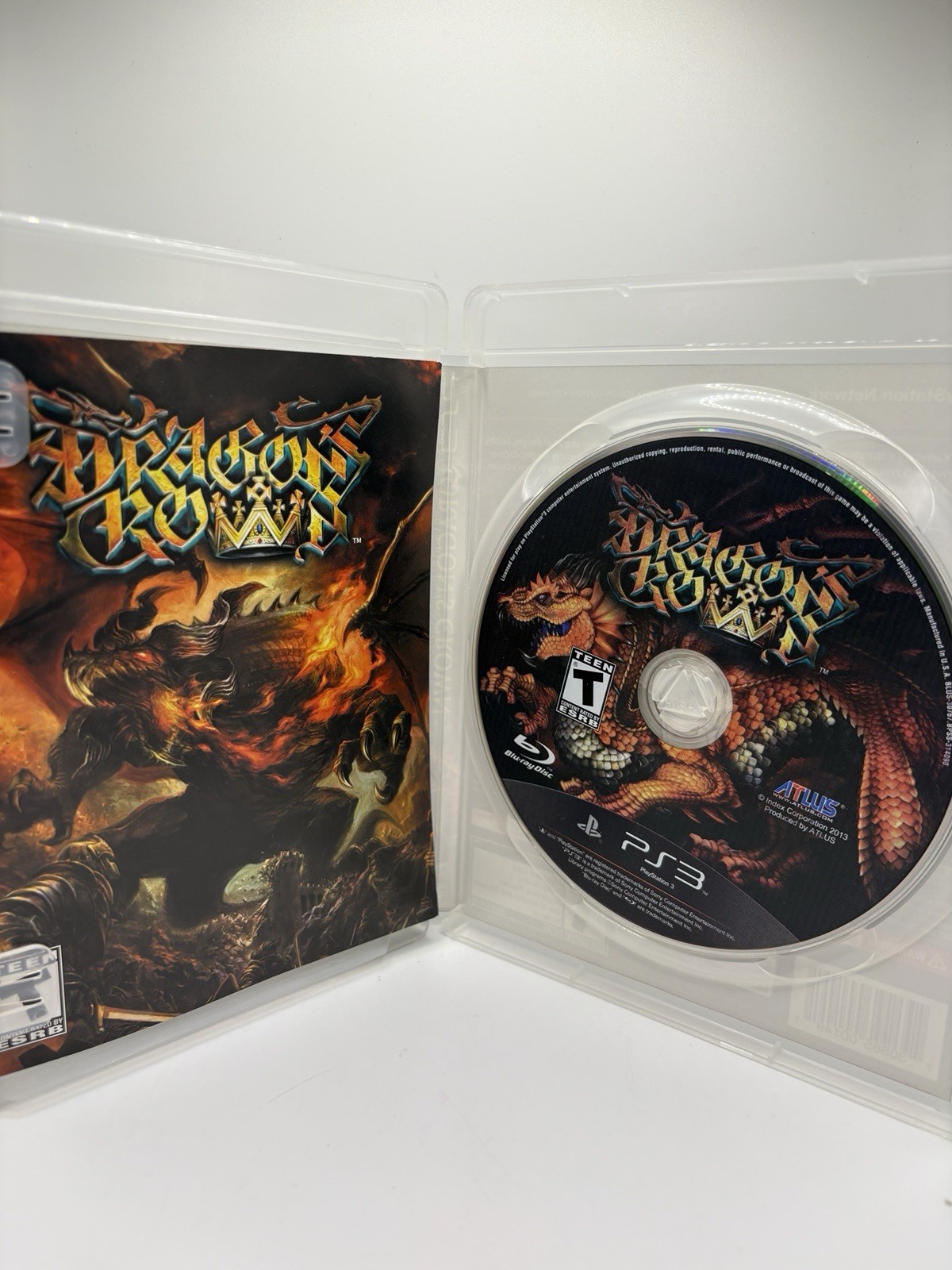 Dragons Crown (Sony PlayStation 3 PS3, 2013) CIB Tested
