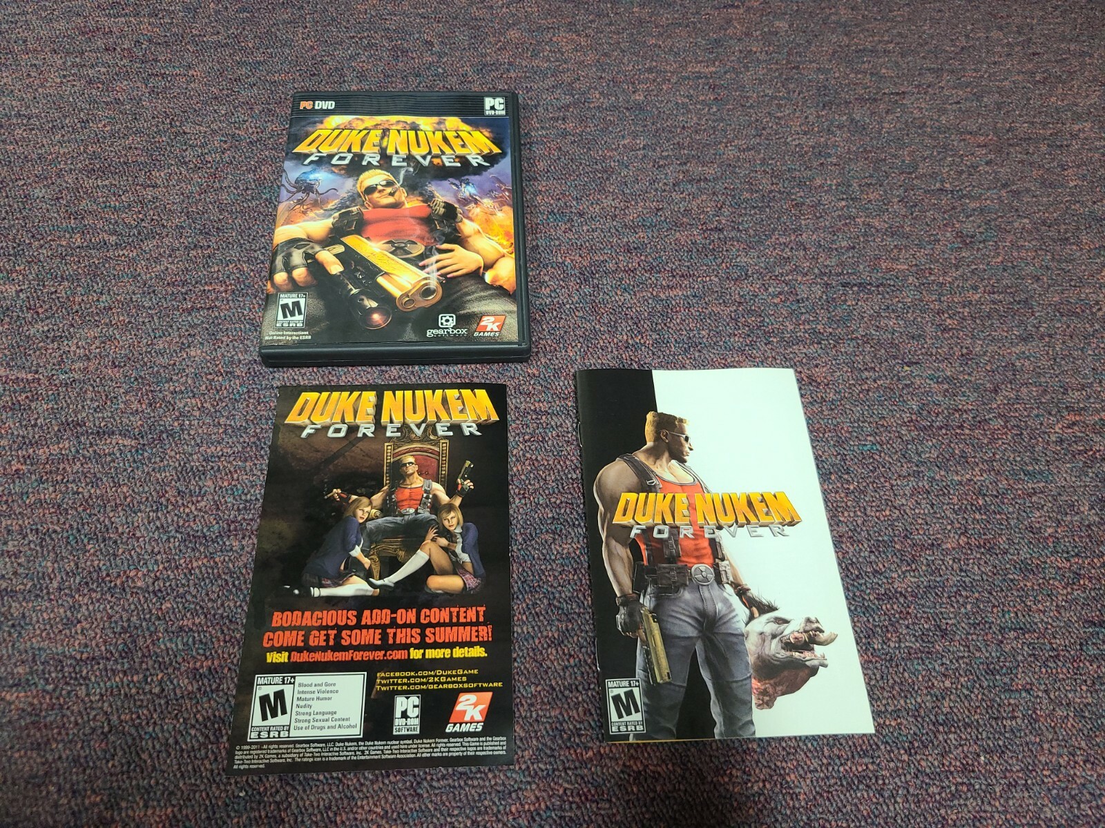Duke Nukem Forever (PC Windows, 2011) PC