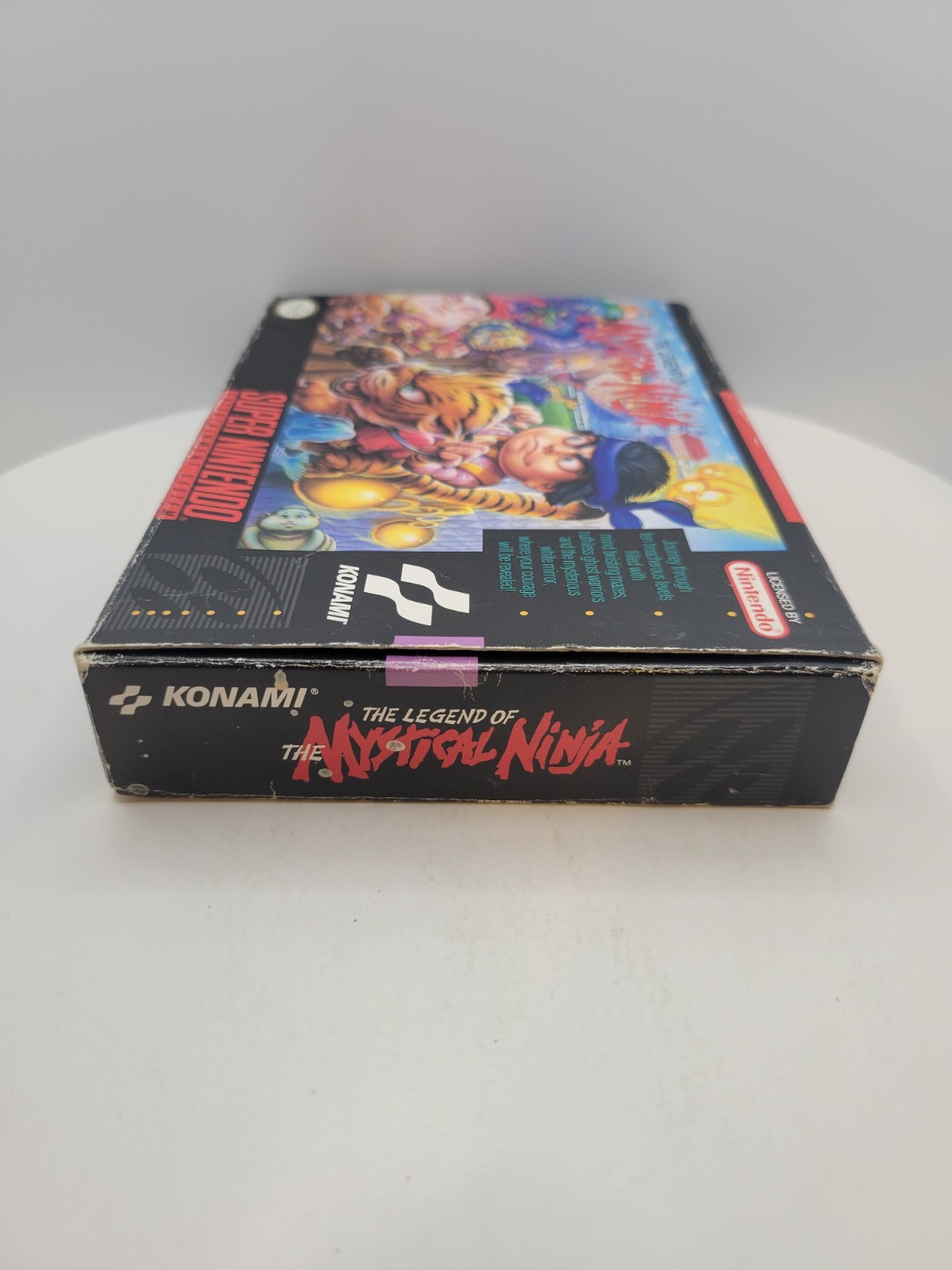 The Legend of the Mystical Ninja Super Nintendo SNES Authentic Tested CIB