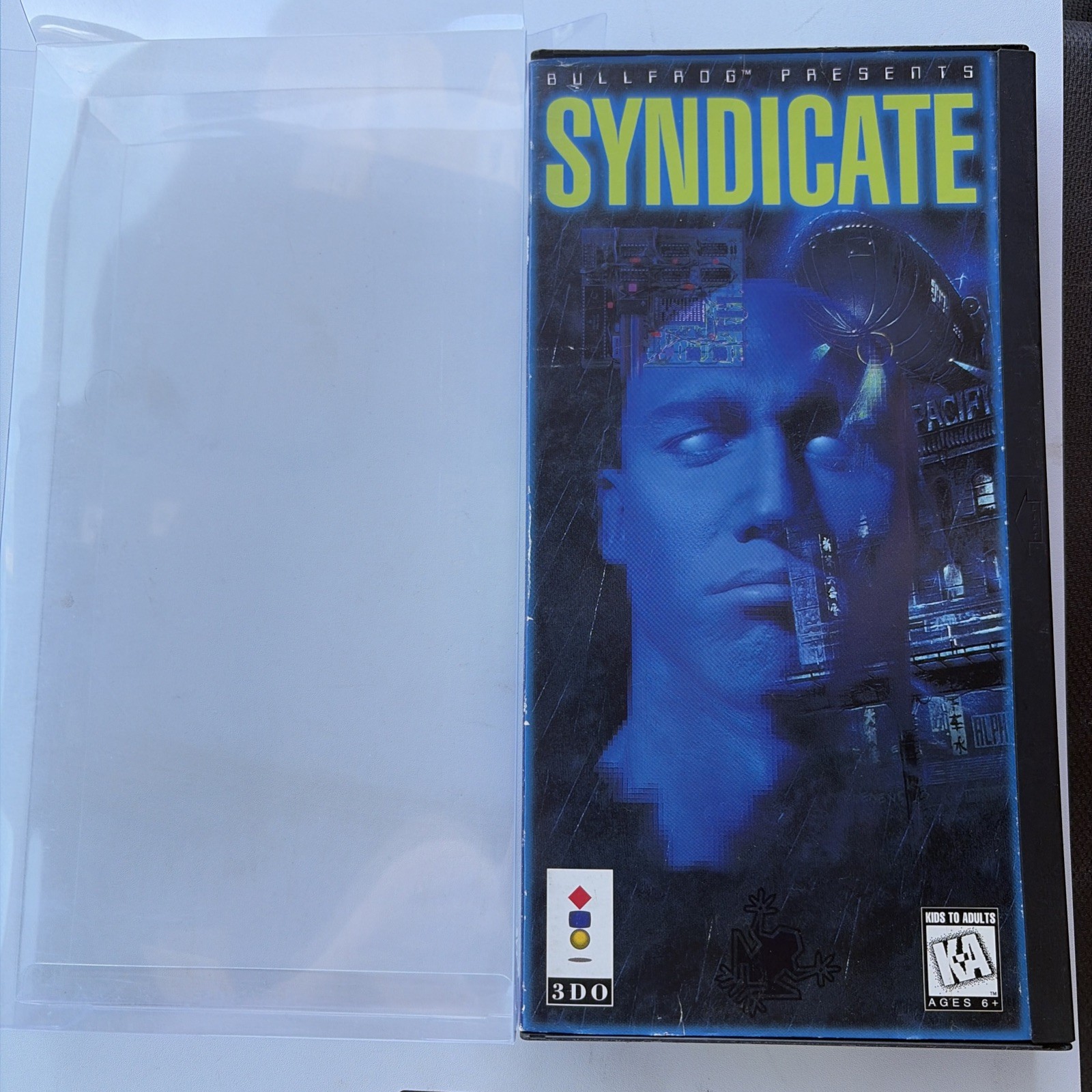 Syndicate (3DO, 1995) Tested & Working Original Box, Game, 2 Inserts