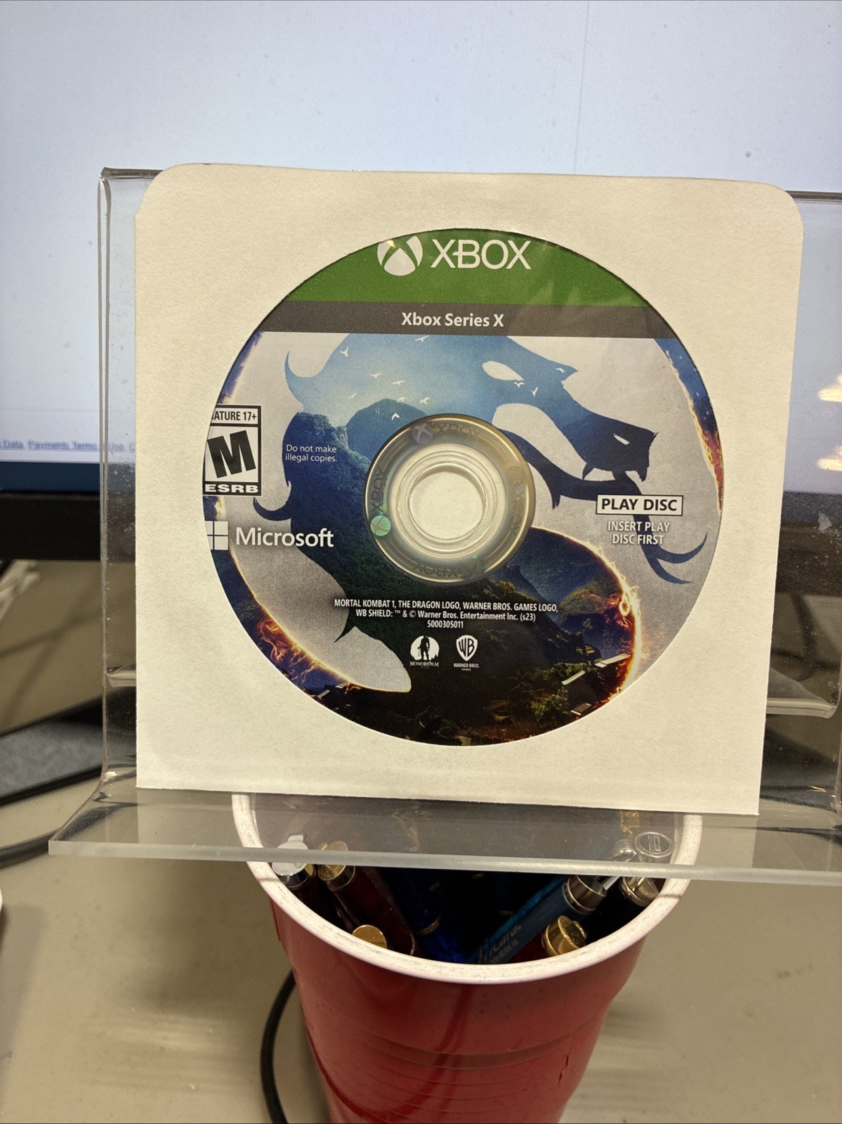 Mortal Kombat 1 Xbox Series X Play Disc Only (50136)