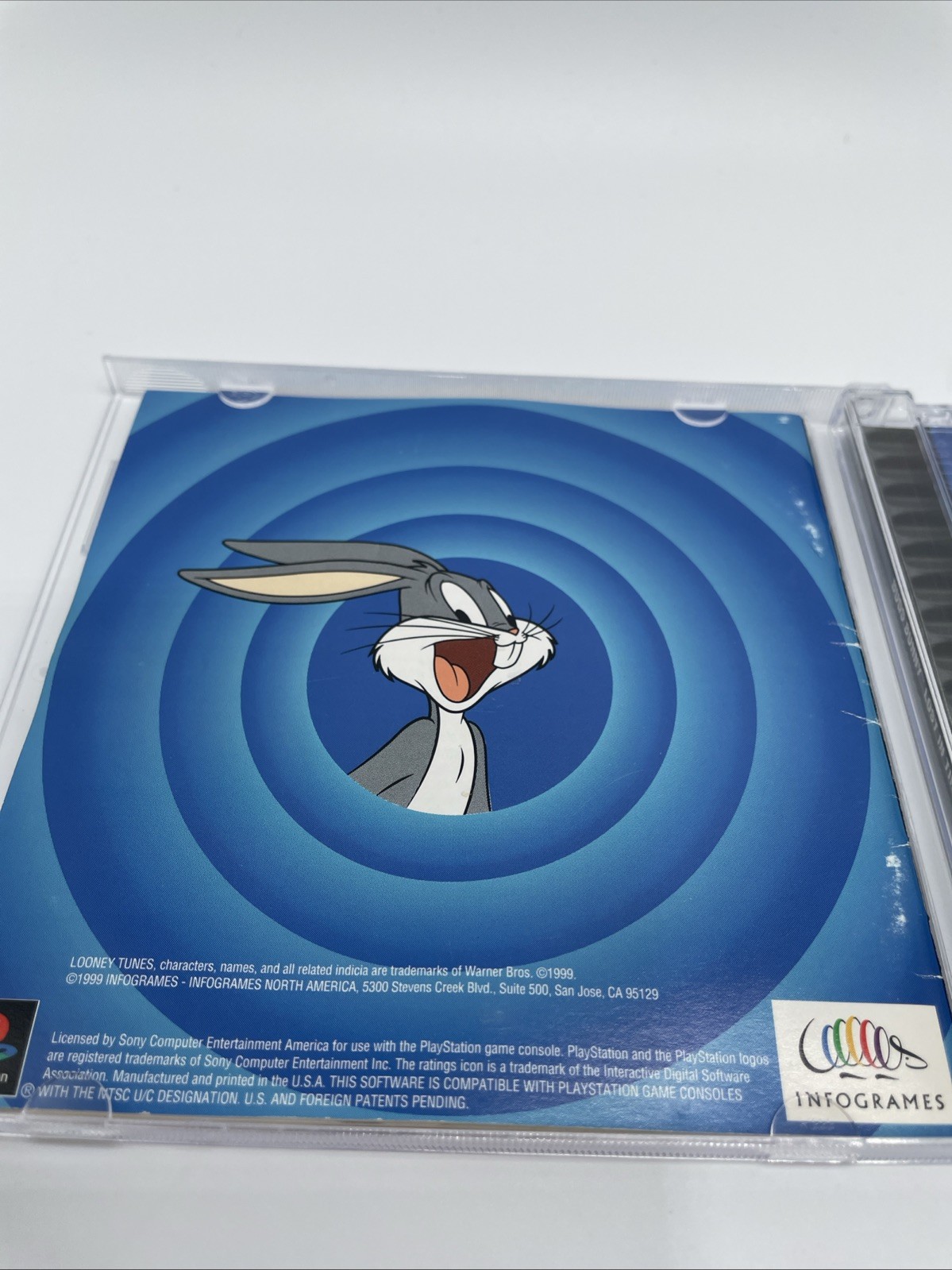 Bugs Bunny: Lost in Time PS1 PlayStation 1 Complete CIB + Registration Card