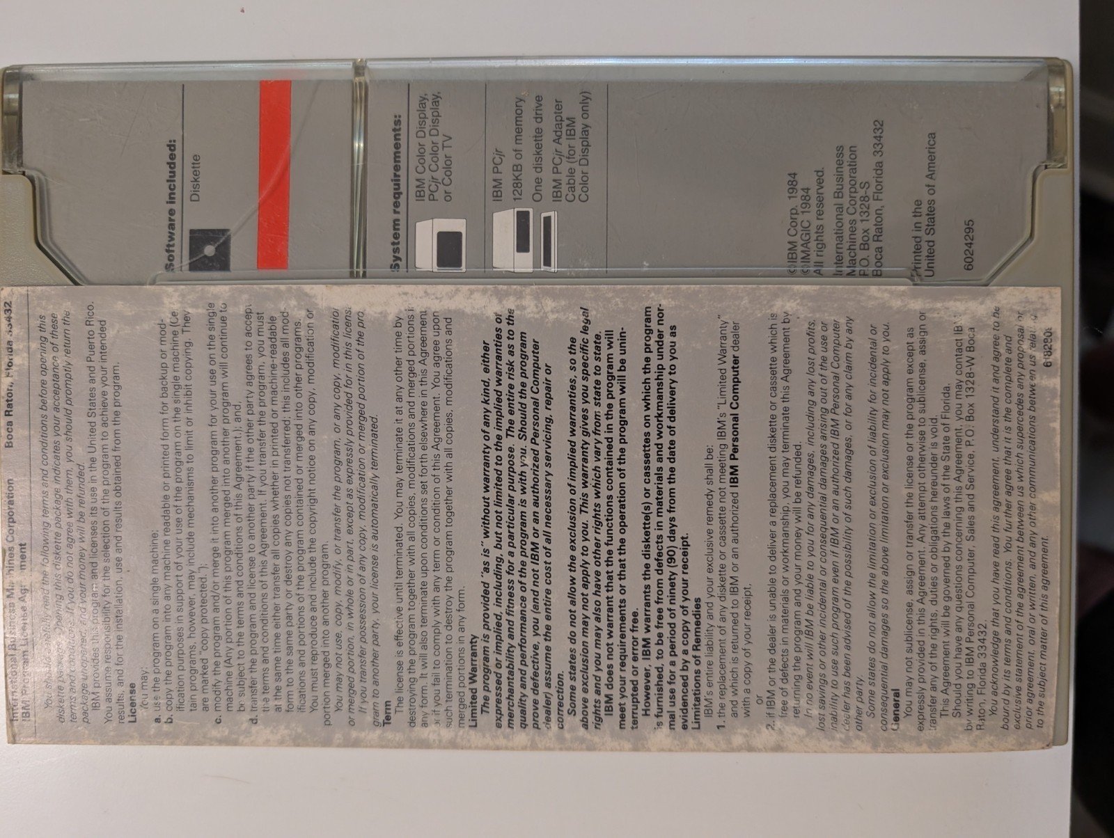 Vintage IBM Touchdown Football Complete In Case 1984
