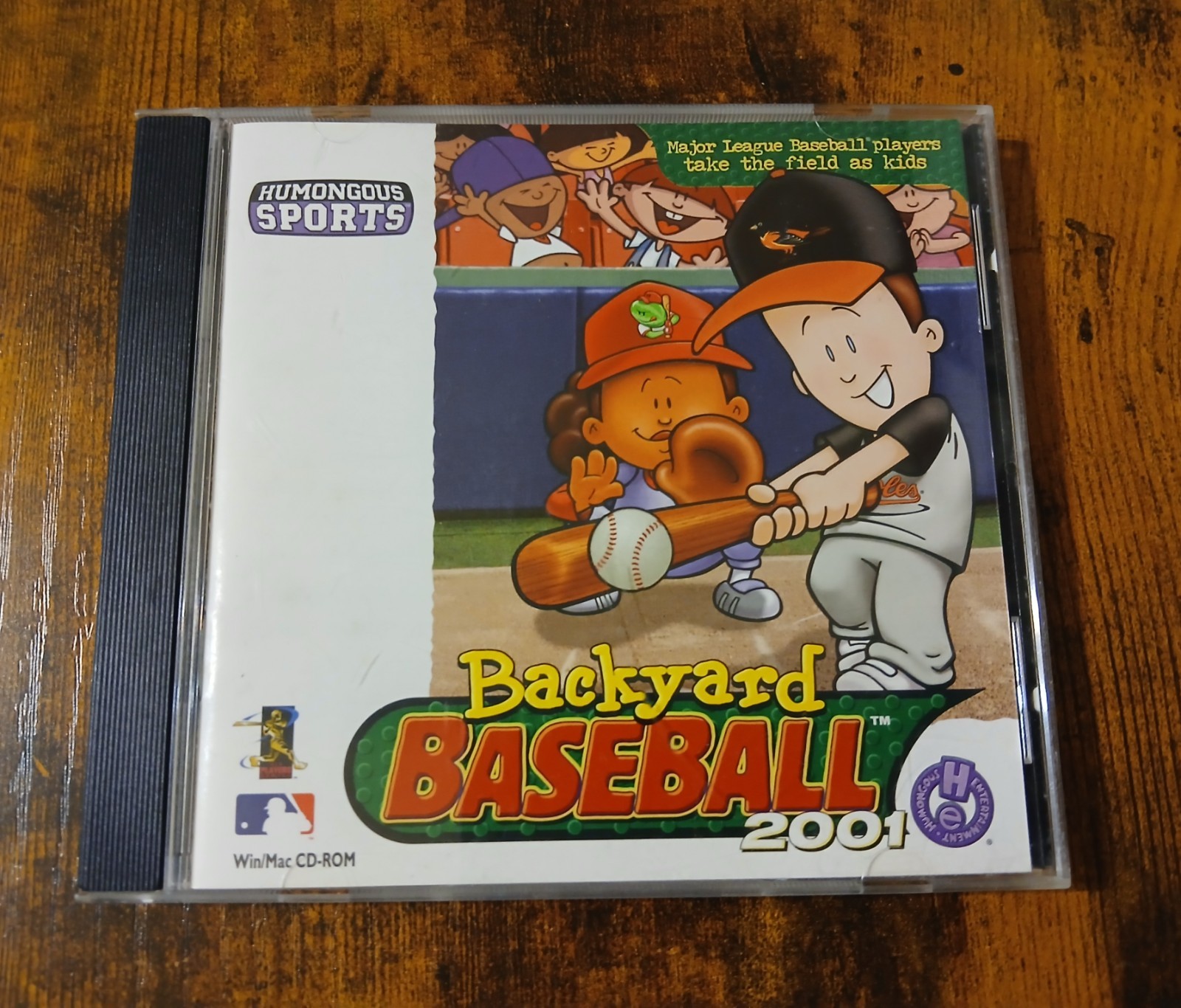 Backyard Baseball 2001 (PC CD-ROM, 2000) Windows 95/98 Mac MLB