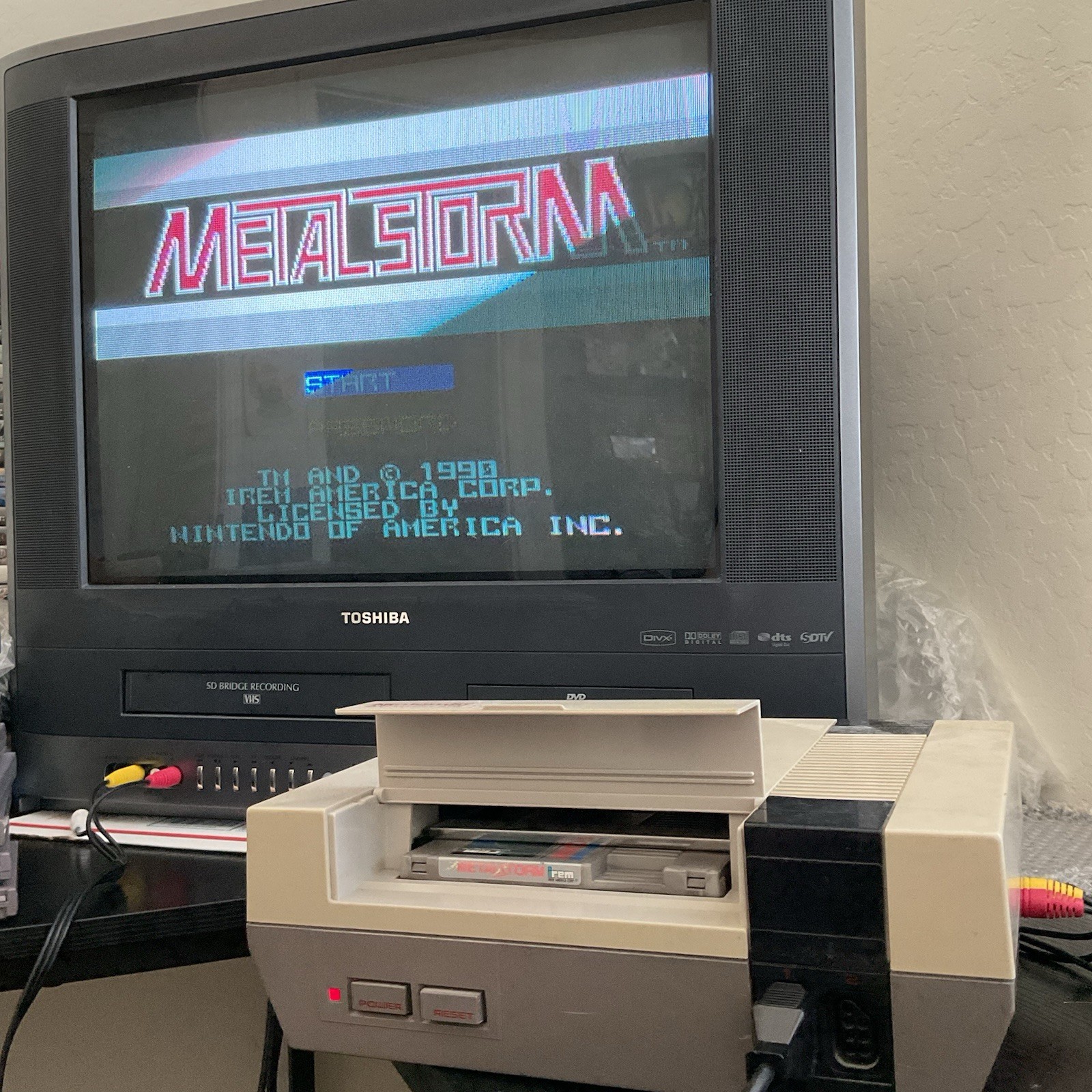 Metal Storm (Nintendo Entertainment System, 1991) Authentic NES