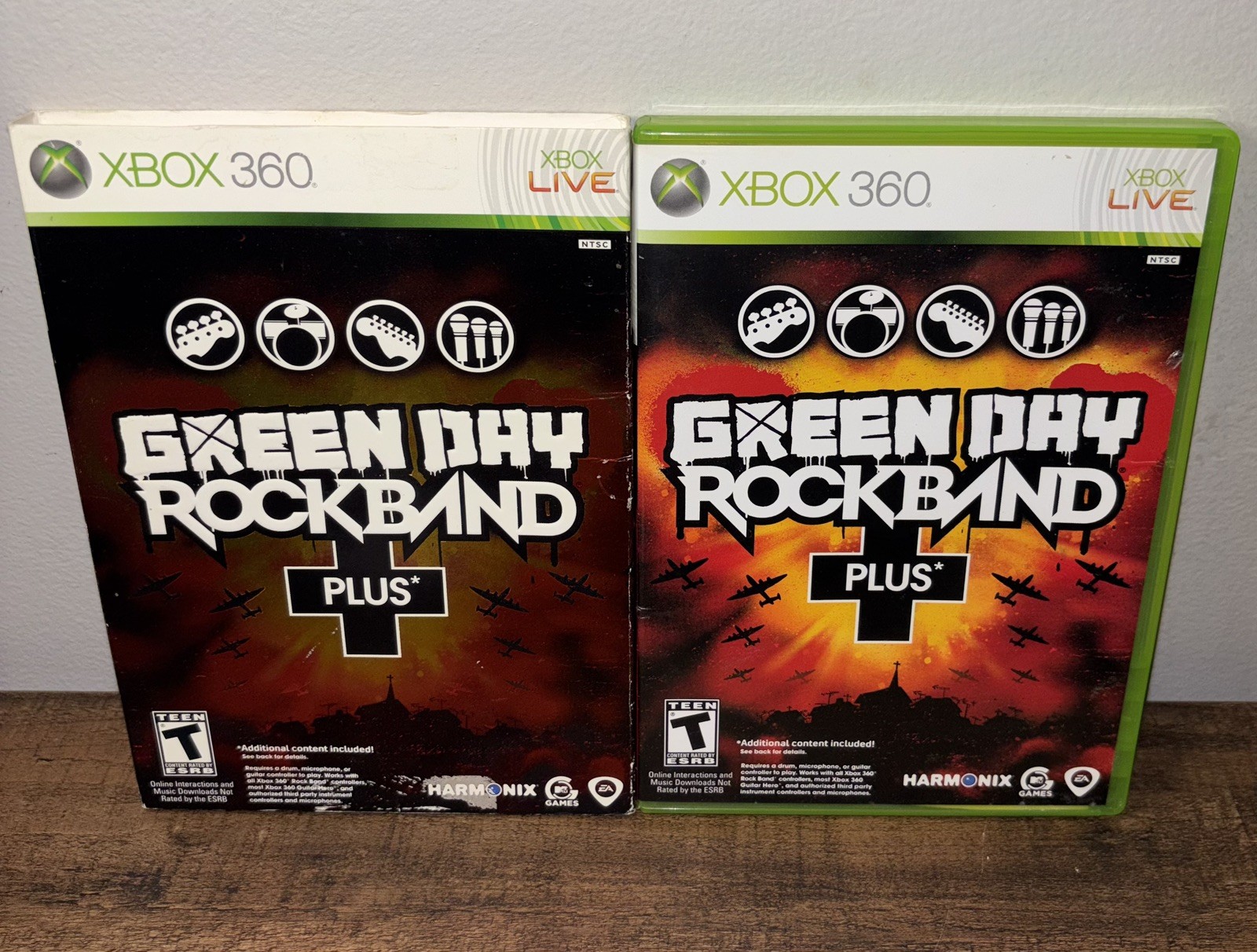 Green Day: Rock Band Plus (Microsoft Xbox 360, 2010) CIB Complete w Slip Cover