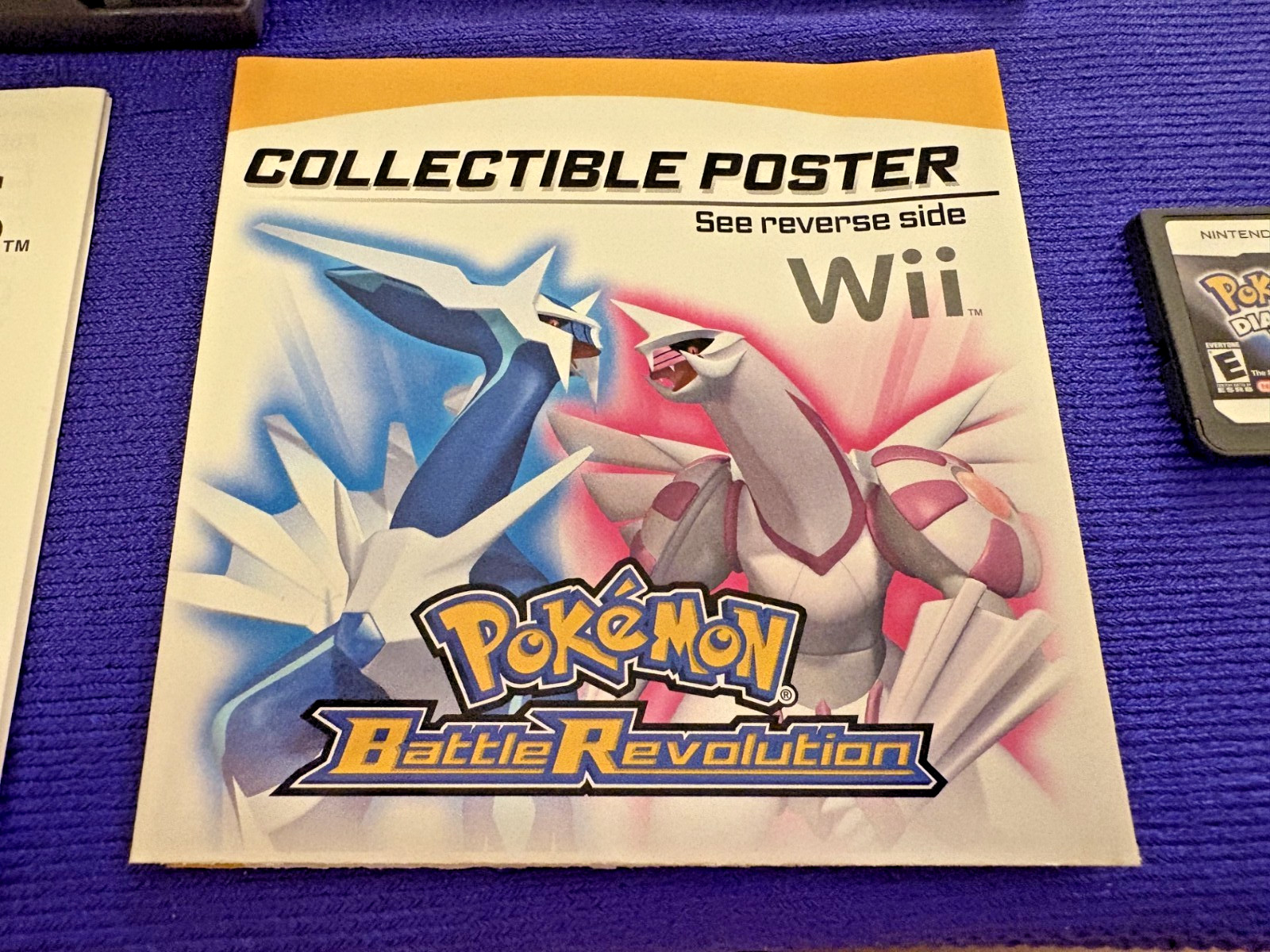 Pokémon: Diamond Version (Nintendo DS, 2007) CIB W/Poster – Authentic – Tested