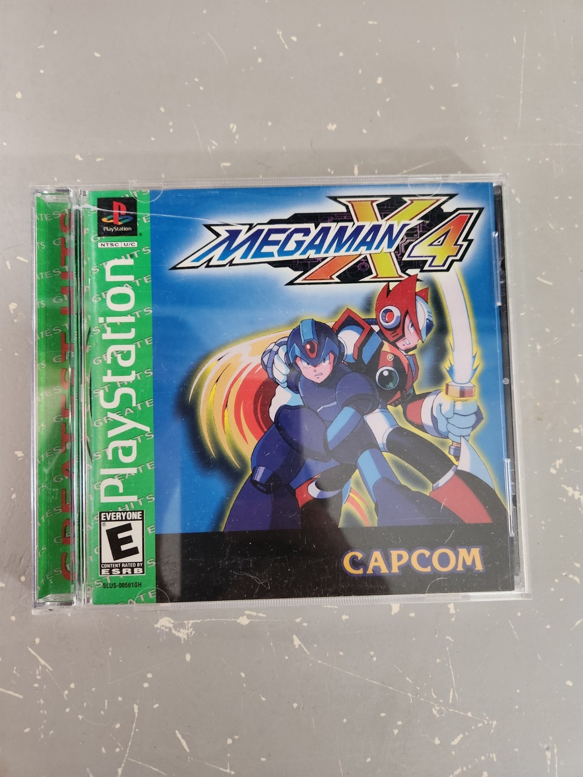 MegaMan X4 (SONY Play Station 1) Complete Black Label CIB