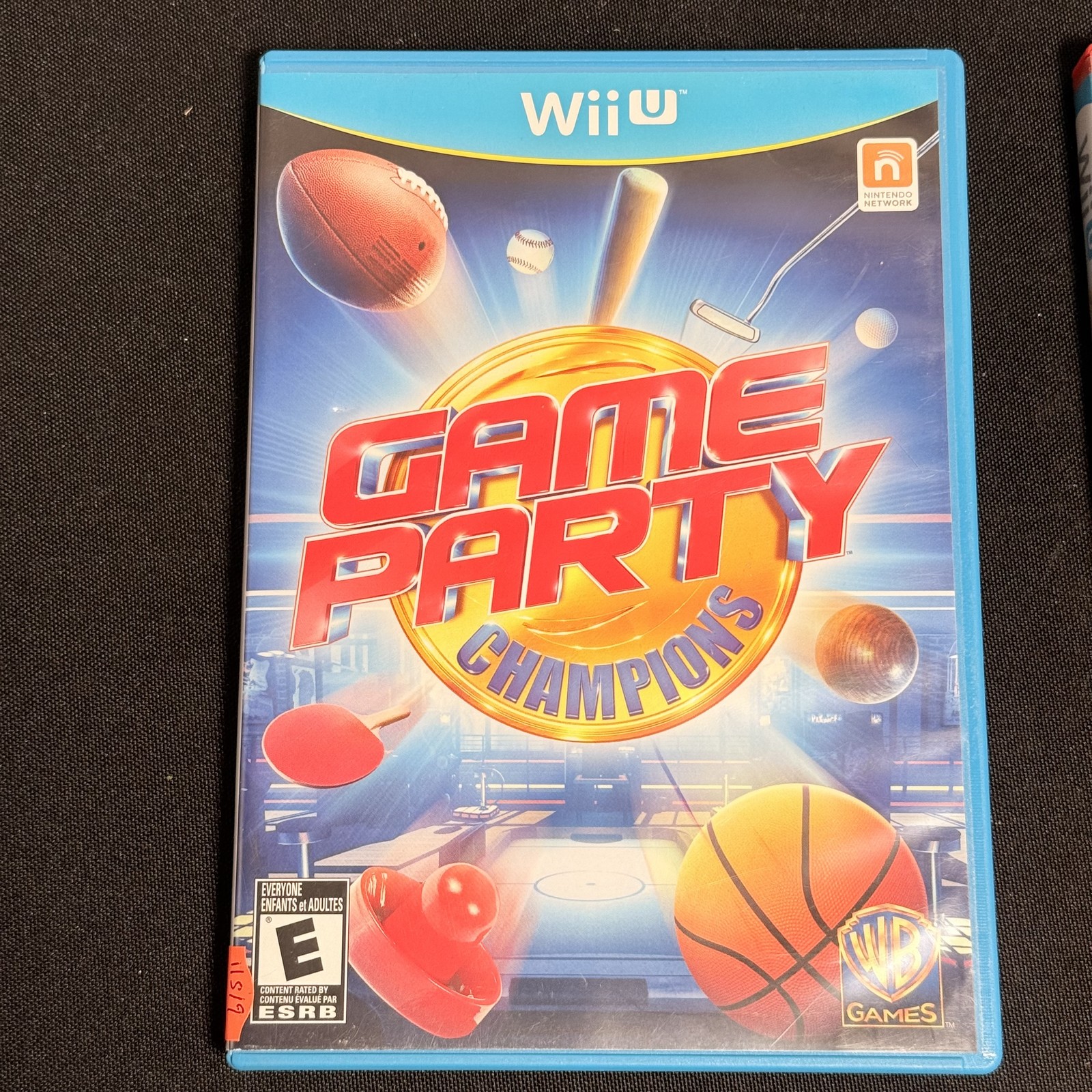 Wii U Game Lot: Game Party Champions & Super Mario Maker with Manuals