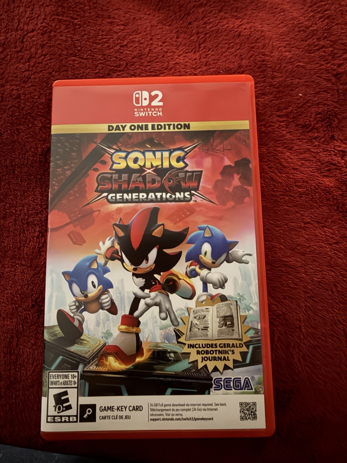 Sonic X Shadow Generations for Nintendo Switch 2 (Game-Key Card)