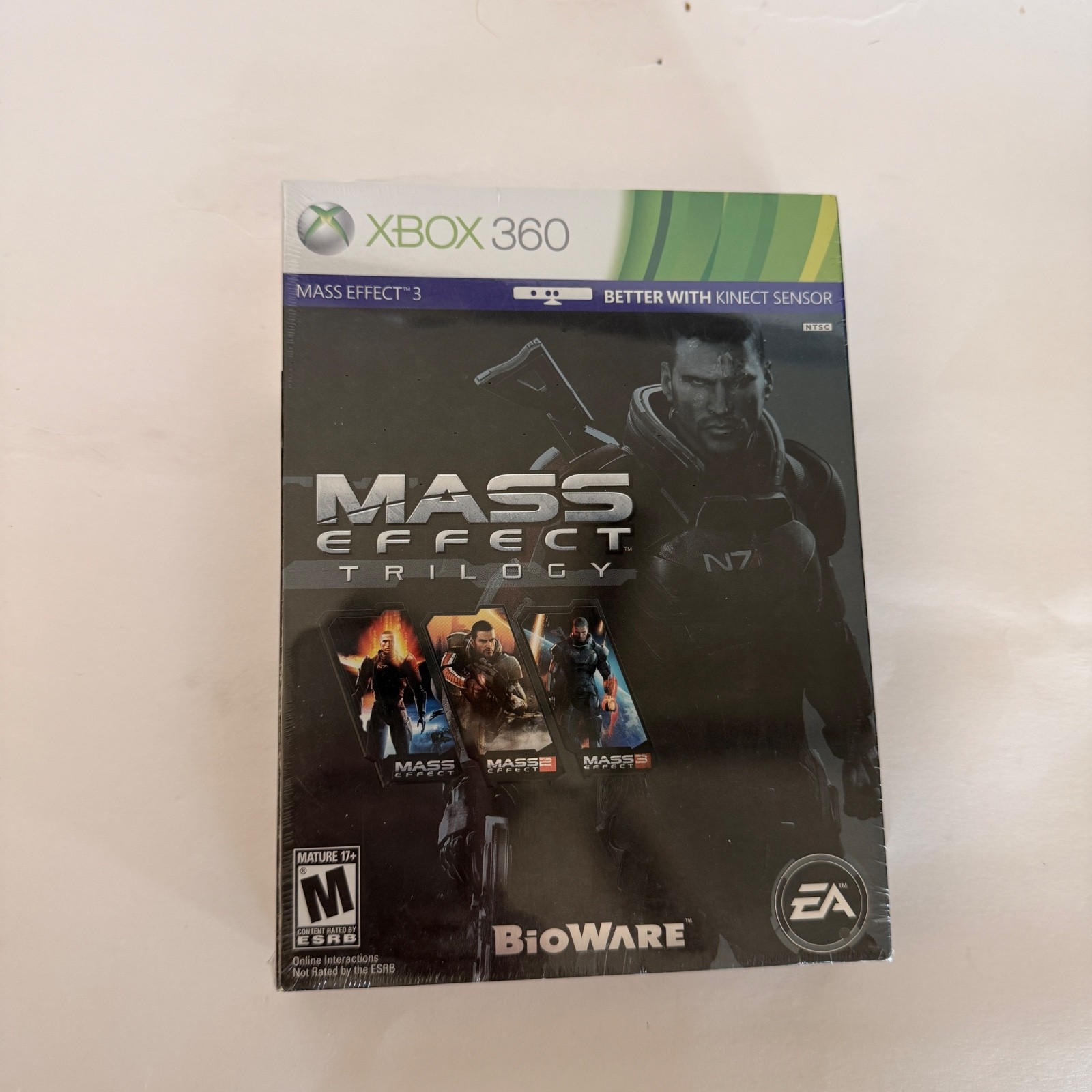 Mass Effect Trilogy (Microsoft Xbox 360, 2012) Brand New SEALED