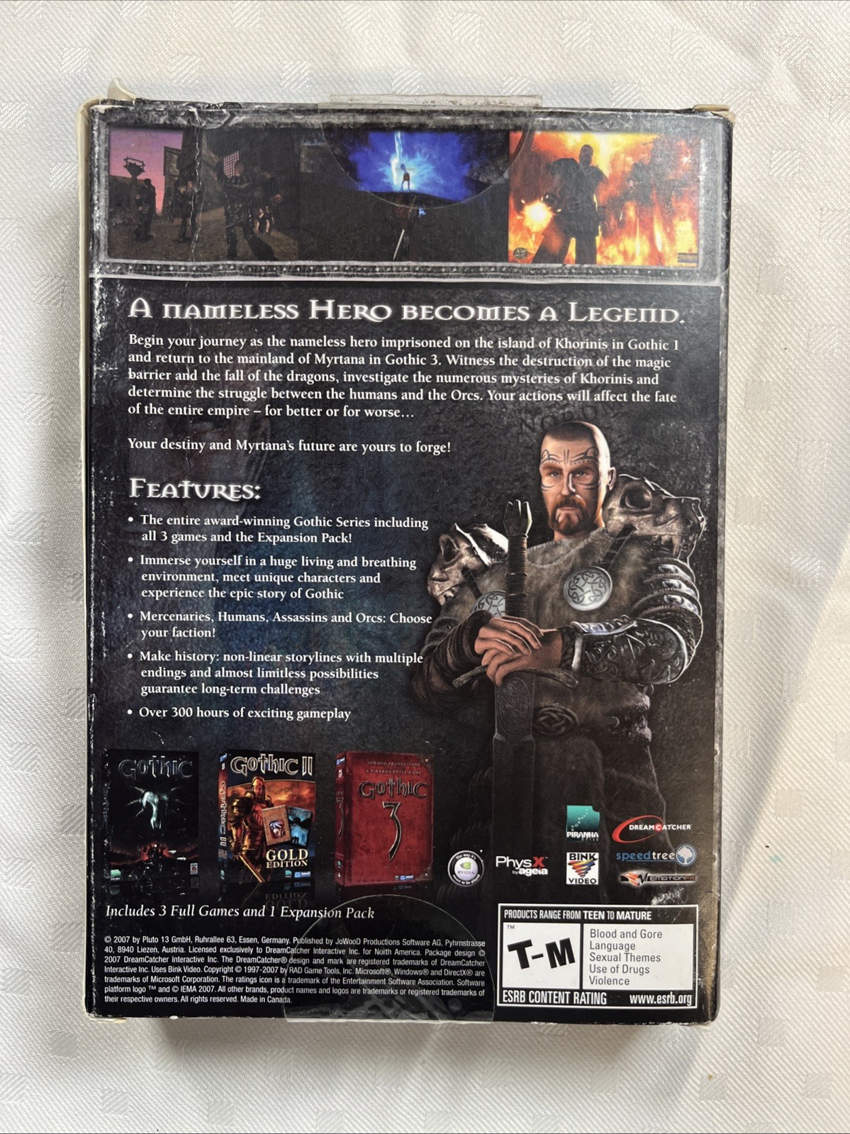 Gothic Universe (PC, 2007) – Complete In Box