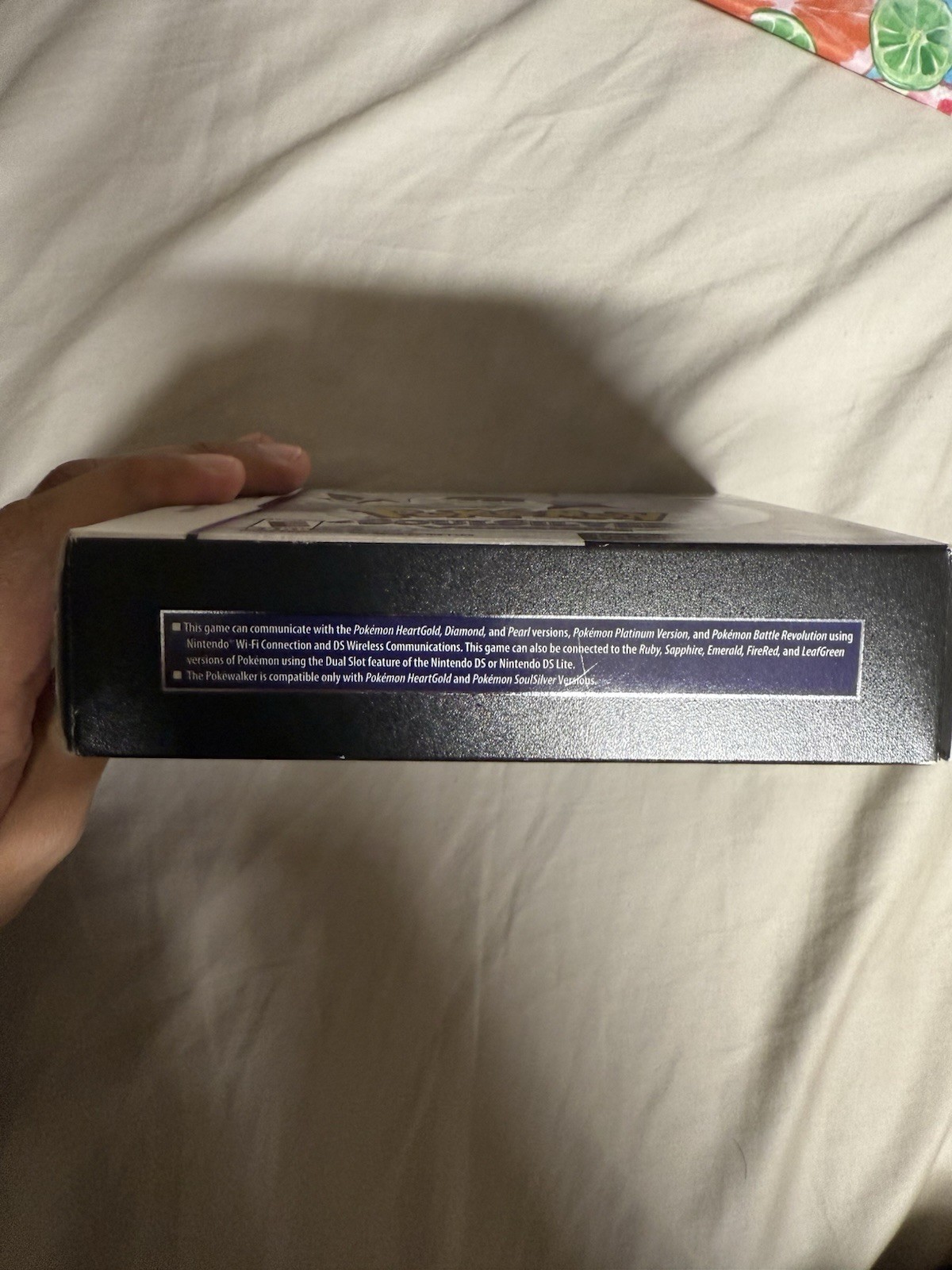Pokemon: Soulsilver Version w/ Working Pokewalker (Nintendo DS, 2010), Big Box