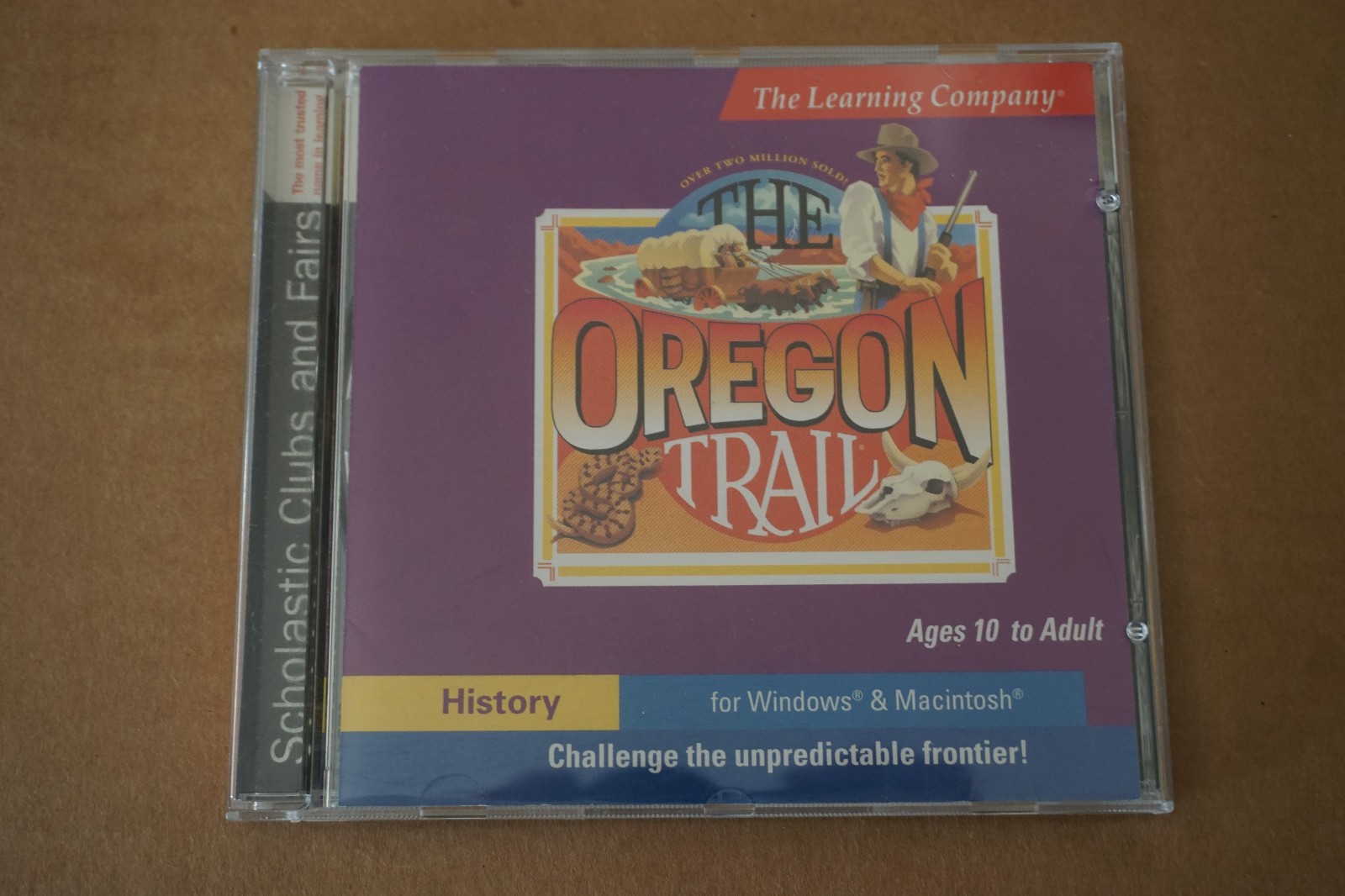 The Learning Company The Oregon Trail Version 1.2 PC Windows 95 Macintosh CD-ROM
