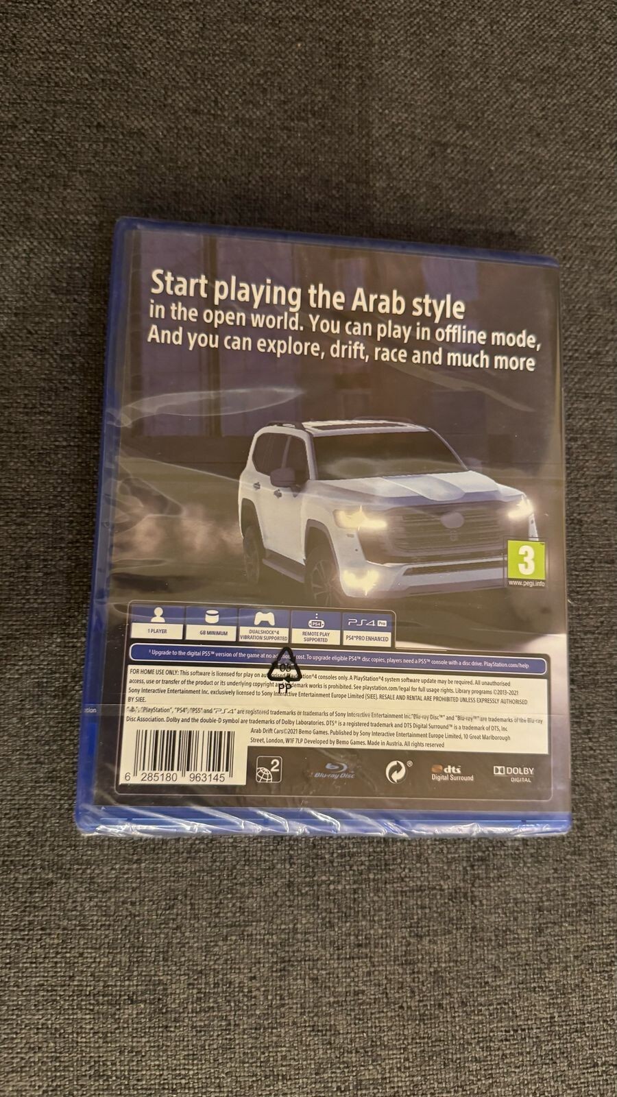 Arab Drift Cars I (Sony PlayStation 4, 2021)