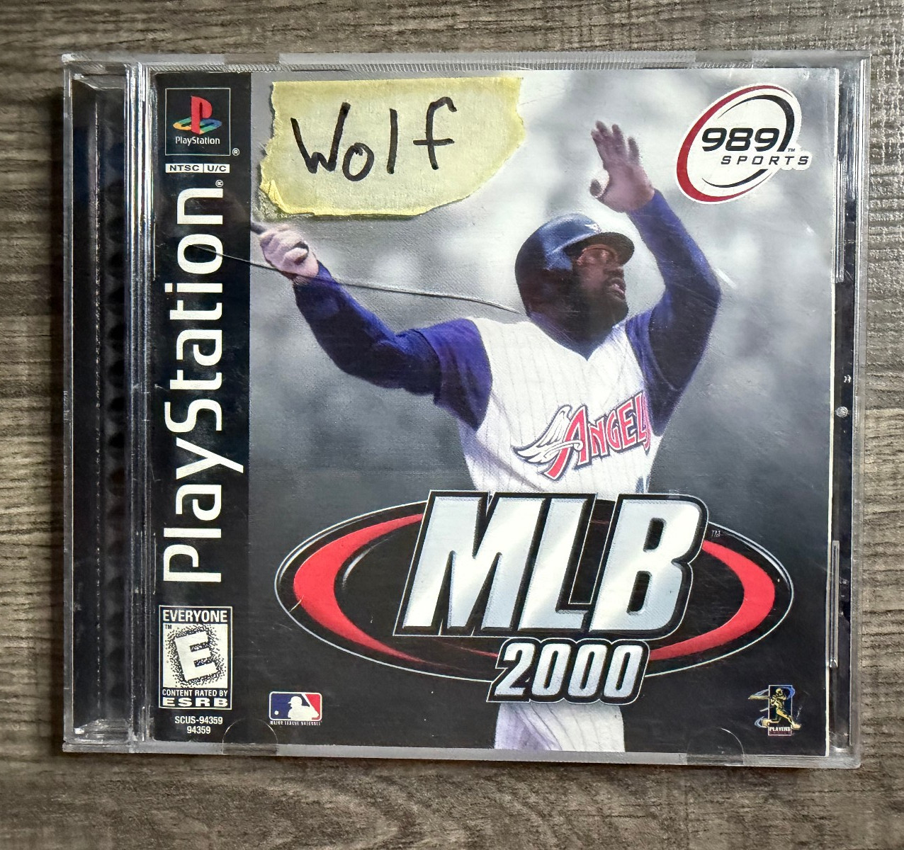 MLB 2000 – Sony Playstation 1 PS1 – 989 Sports – Acceptable Condition