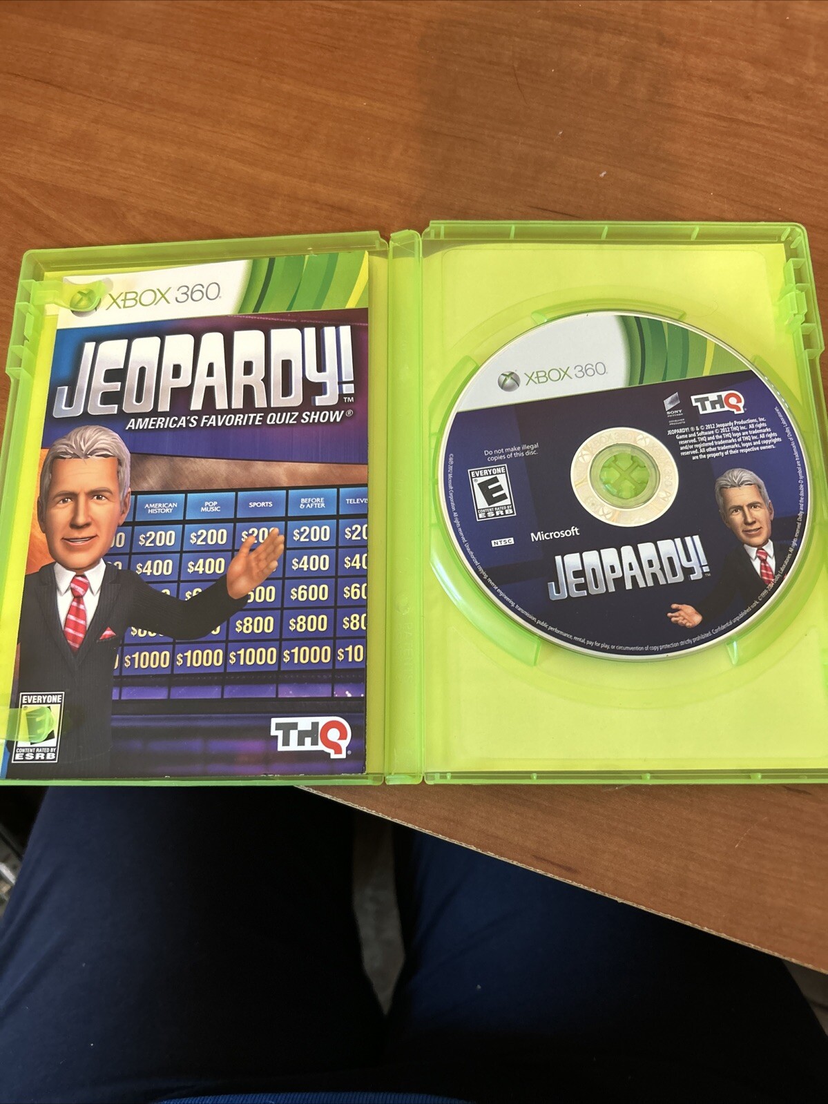 Jeopardy Xbox 360 Tested CIB