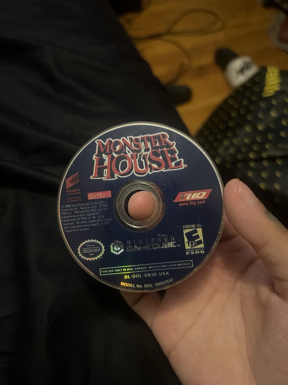 Monster House (Nintendo GameCube, 2006) – TESTED/NOT WORKING