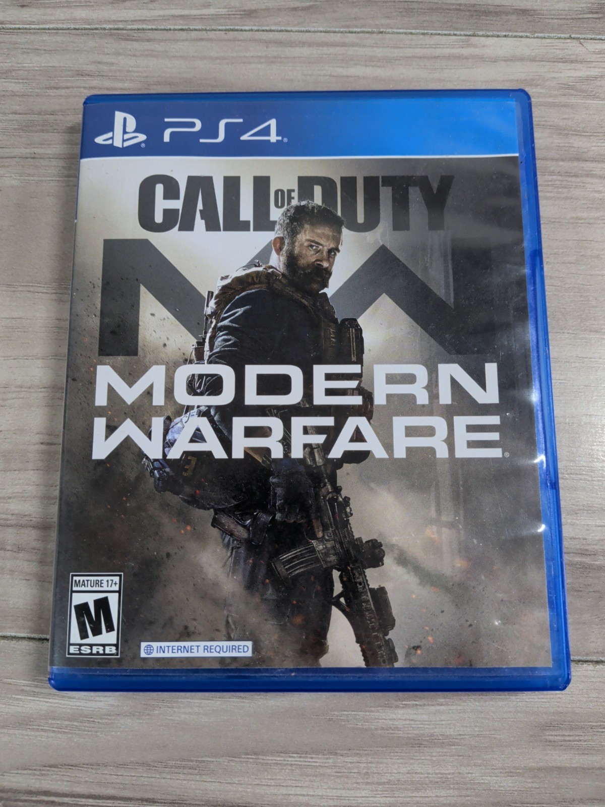 Call of Duty Modern Warfare Sony Playstation 4 PS4 Video Game 2019 with Case