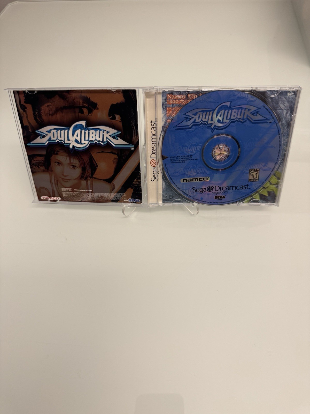 Soul Calibur for Sega Dreamcast Complete in Box (CIB), Mint Condition, Tested