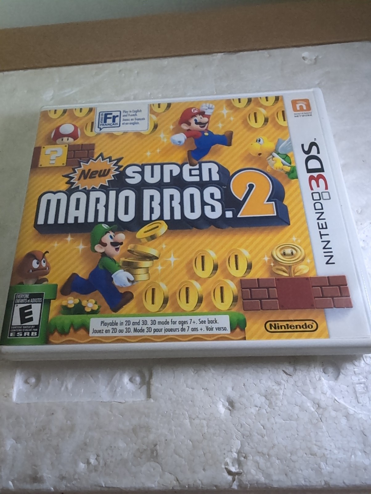 New Super Mario Bros 2 for Nintendo 3DS (CIB w/ Manual and Inserts) 2012 Working