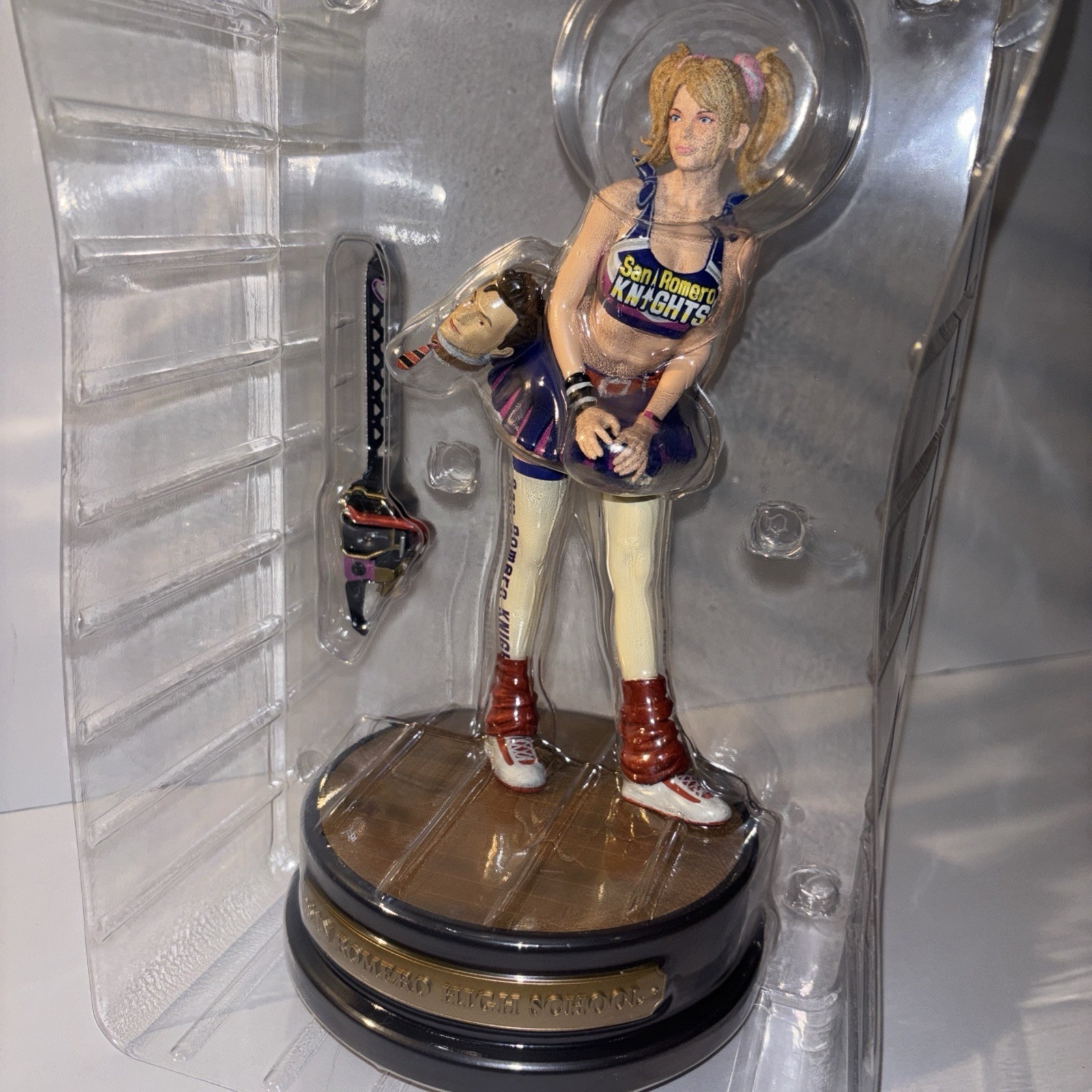 JULIET STATUE LOLLIPOP CHAINSAW REPOP CHEERLEADER EDITION LIMITED RUN GAMES NEW!