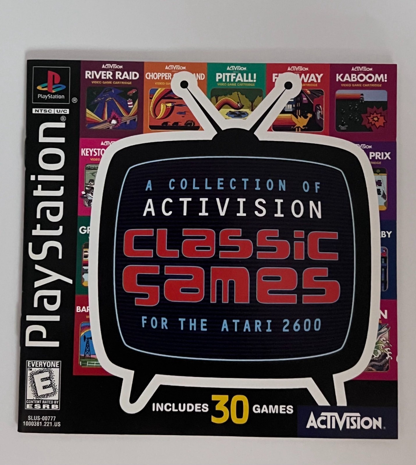 Activision Classics (Sony PlayStation 1, 1998) *CIB w/ Reg Card Tested & Working