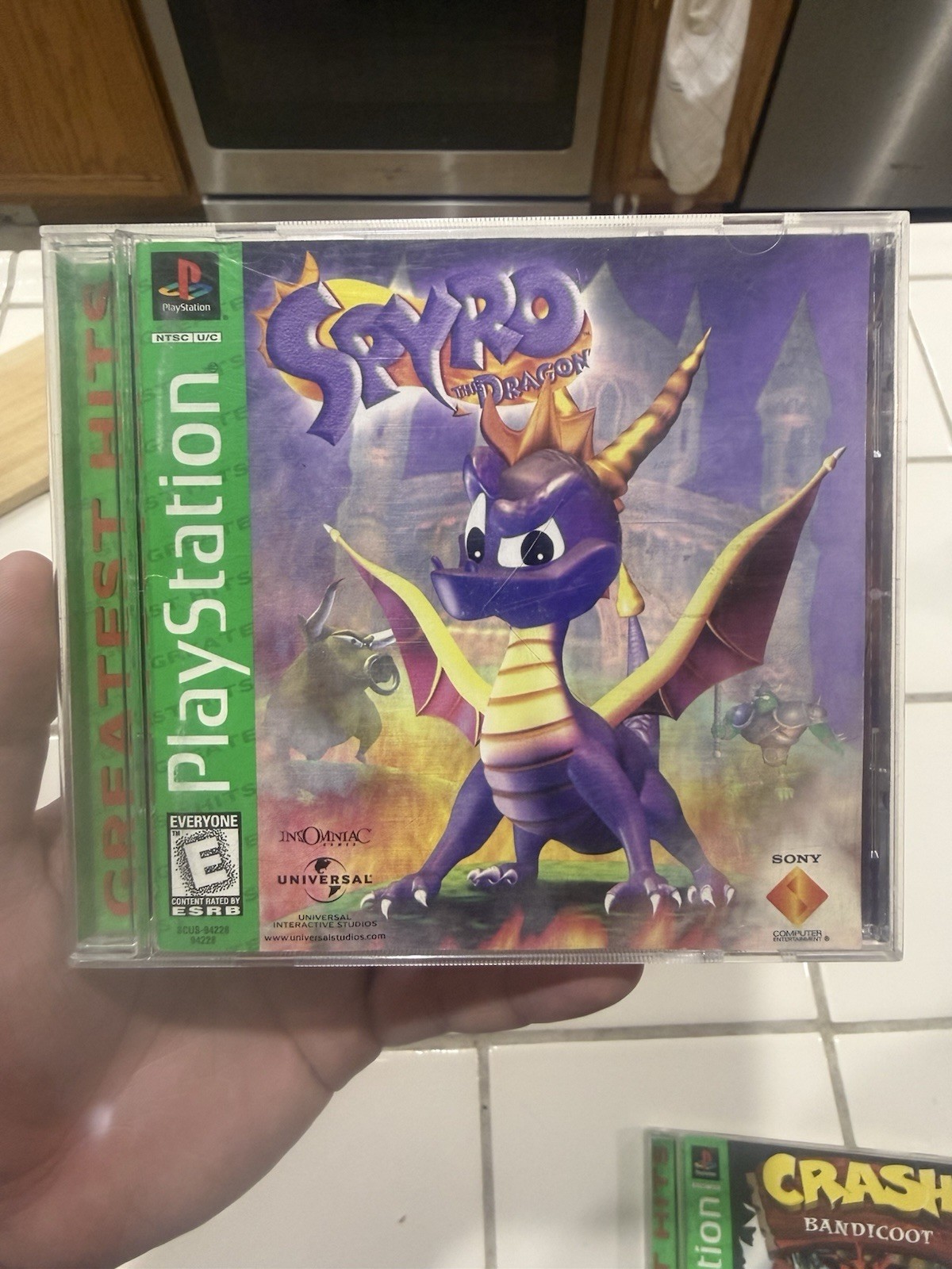 Spyro the Dragon Sony PS1 Greatest Hits CIB Complete w/ Manual Tested Authentic