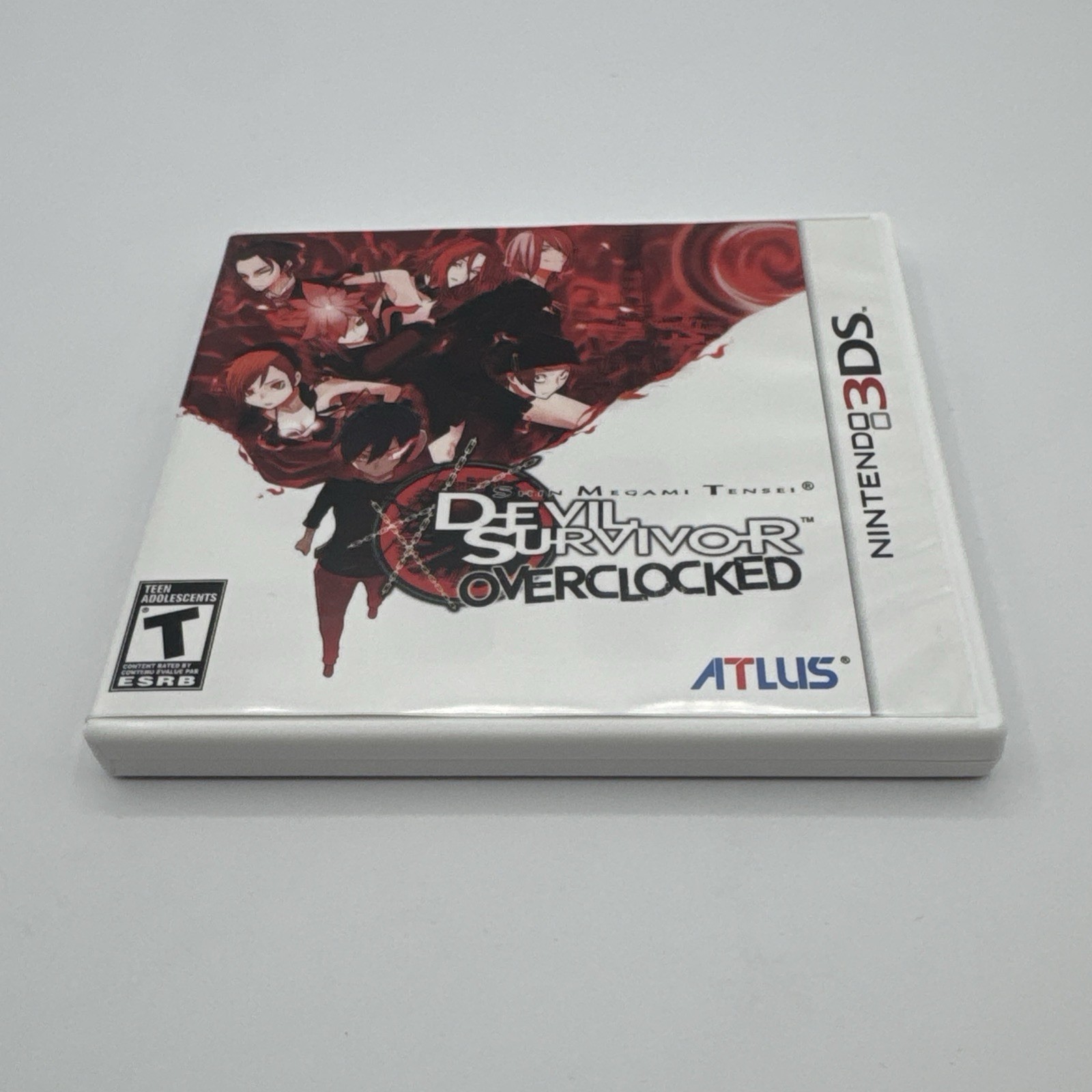 Shin Megami Tensei: Devil Survivor Overclocked 3DS, NO MANUAL Very Clean Tested