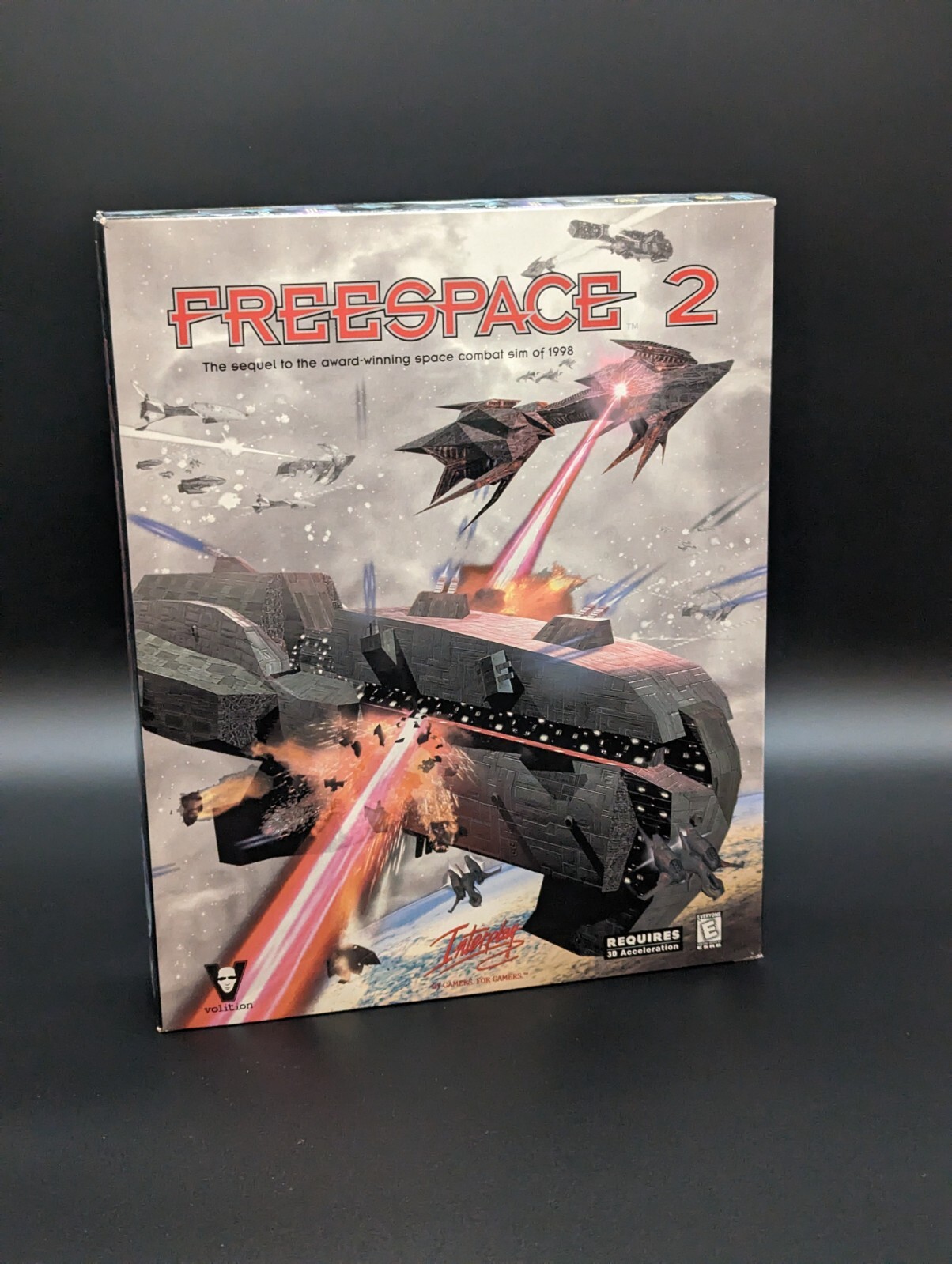 FreeSpace 2 PC RARE Big Box Very Good condition, missing disc 2