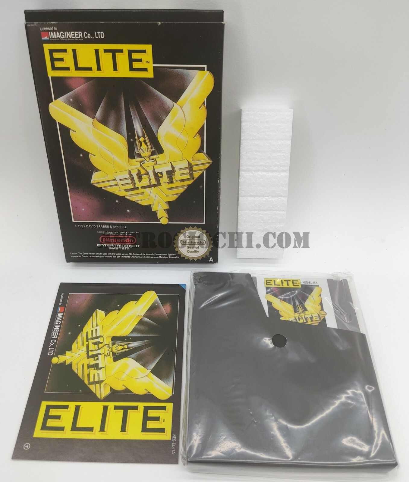 NINTENDO NES ELITE IMAGINEER LTD VINTAGE 1991 RETROGAMES VIDEO GAME GAME NEW