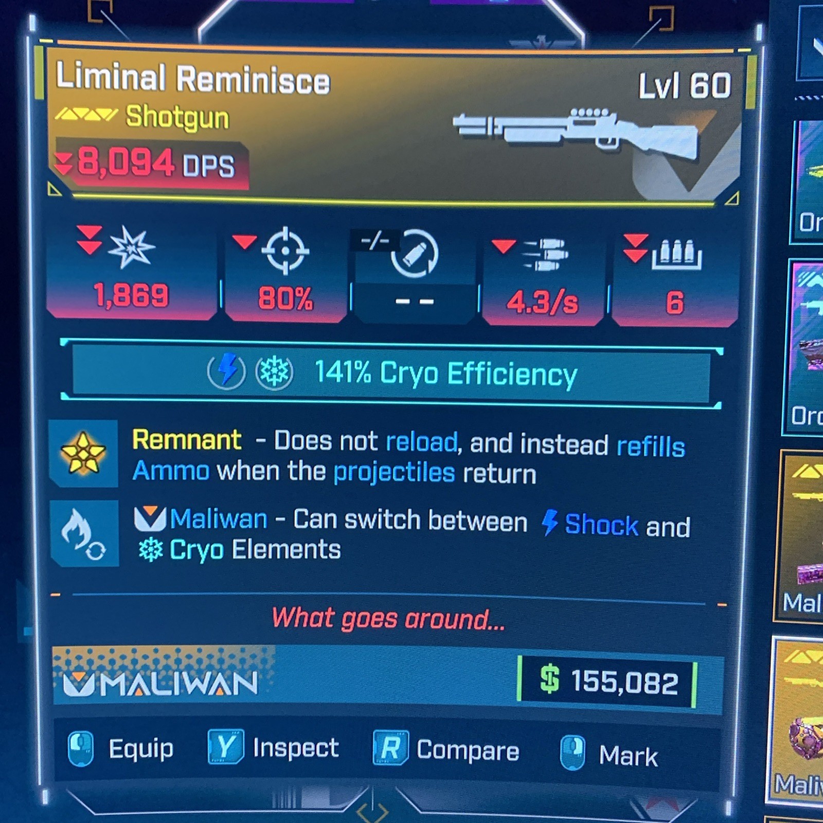 Borderlands 4⭐️LVL 60 NEW DLC SHOTGUN REMINISCE ALL ELEMENTS PACK⭐️All PLATFORMS