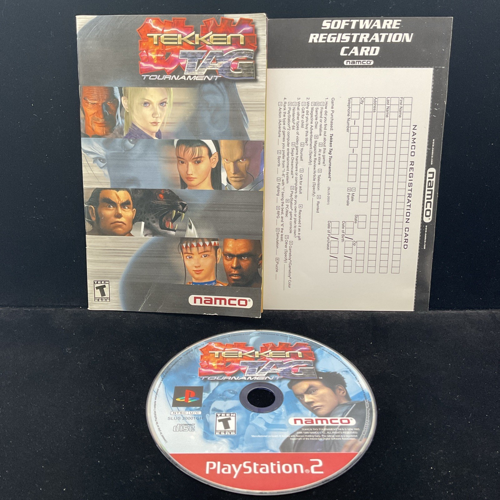 Tekken Tag Tournament GH (PS2) Tested & CIB+ Clean 1YR Warranty Refurbished