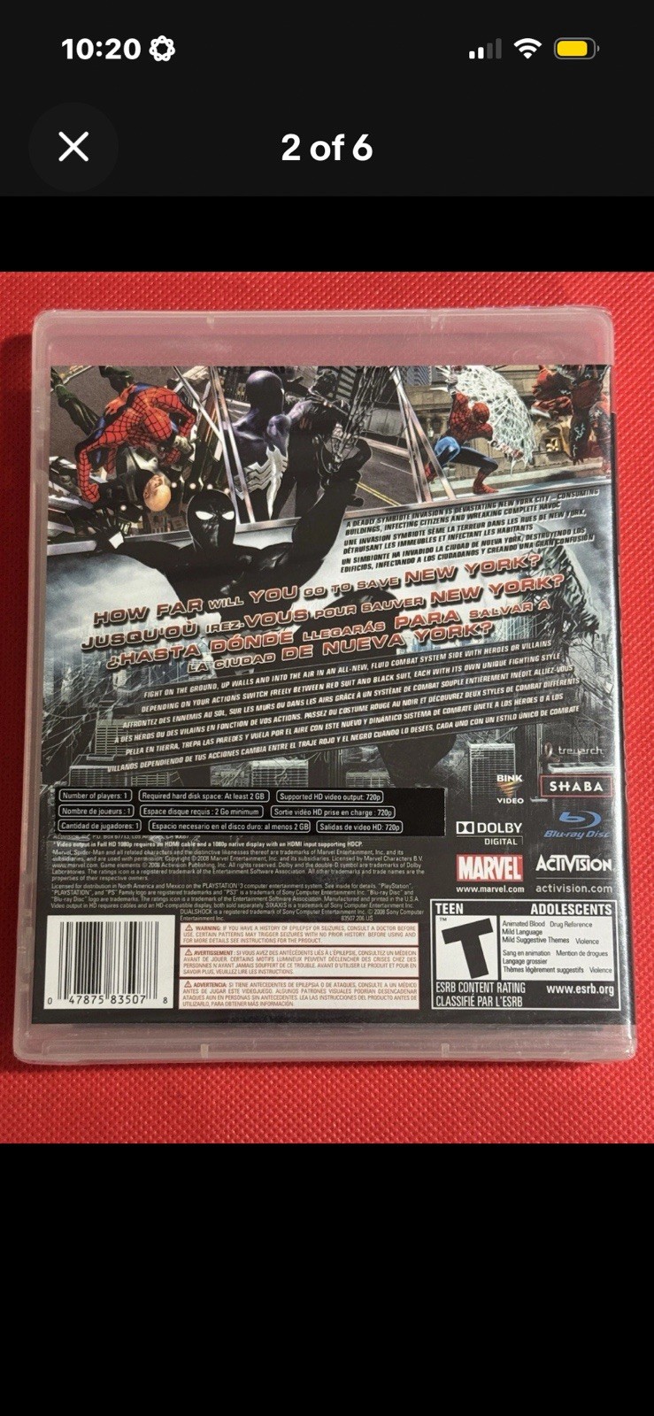 Spider-Man: Web of Shadows: PC