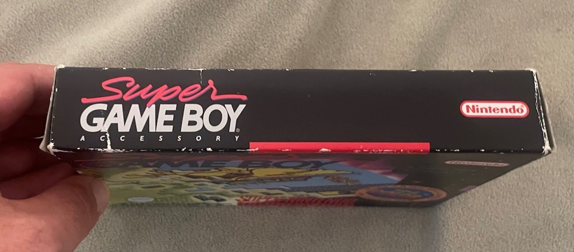 Super GameBoy Accessory (Super Nintendo SNES) IN BOX RARE – VG Cart No Manual