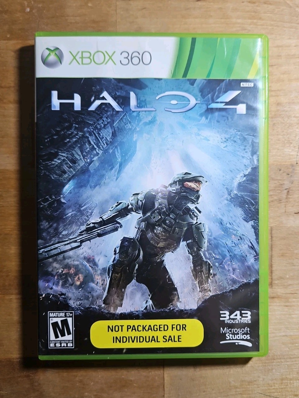 Halo 4 (Microsoft Xbox 360, 2012) CIB Complete Tested Authentic
