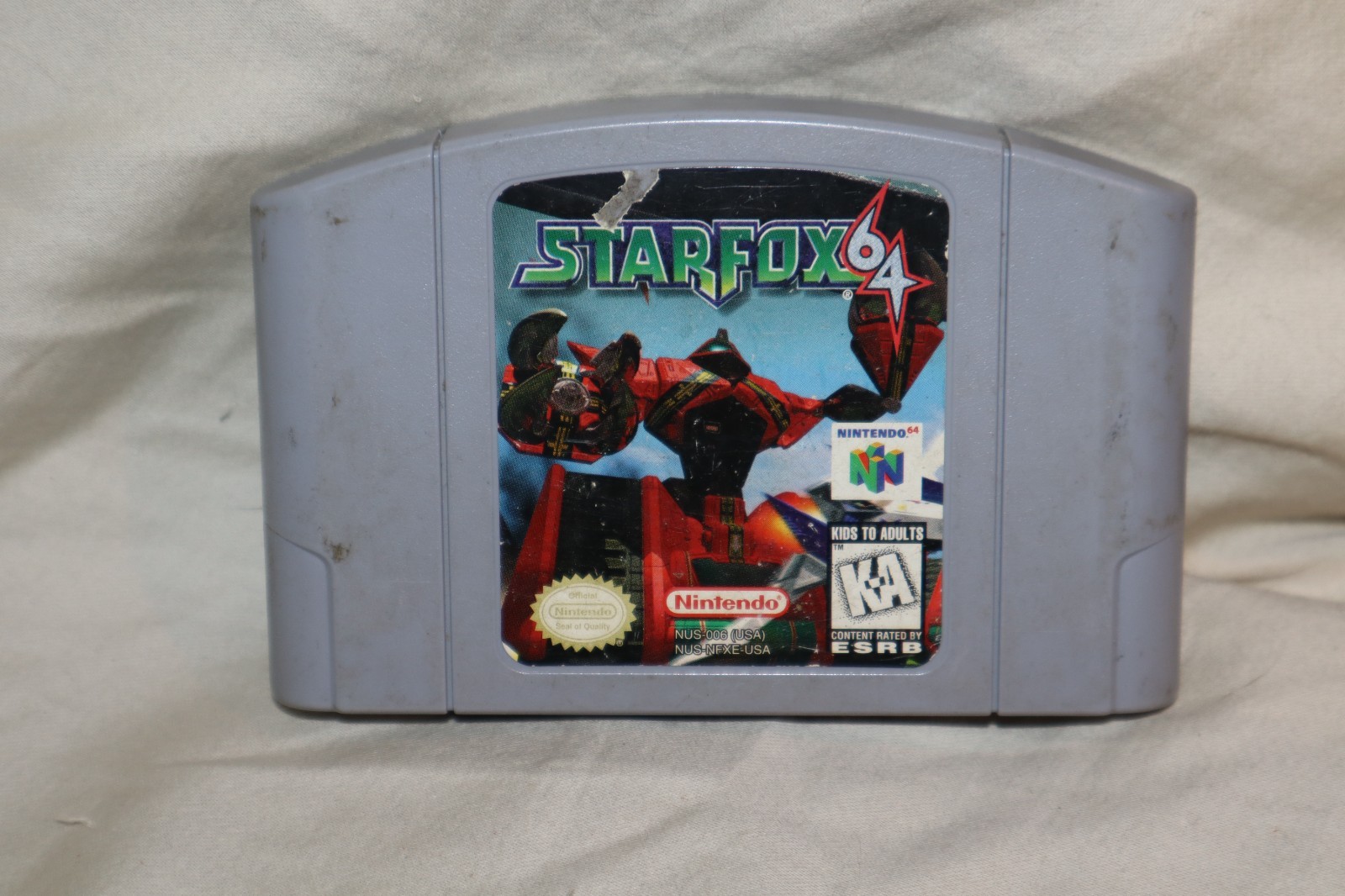 Star Fox 64 Starfox (Nintendo 64, 1997) N64 Authentic TESTED