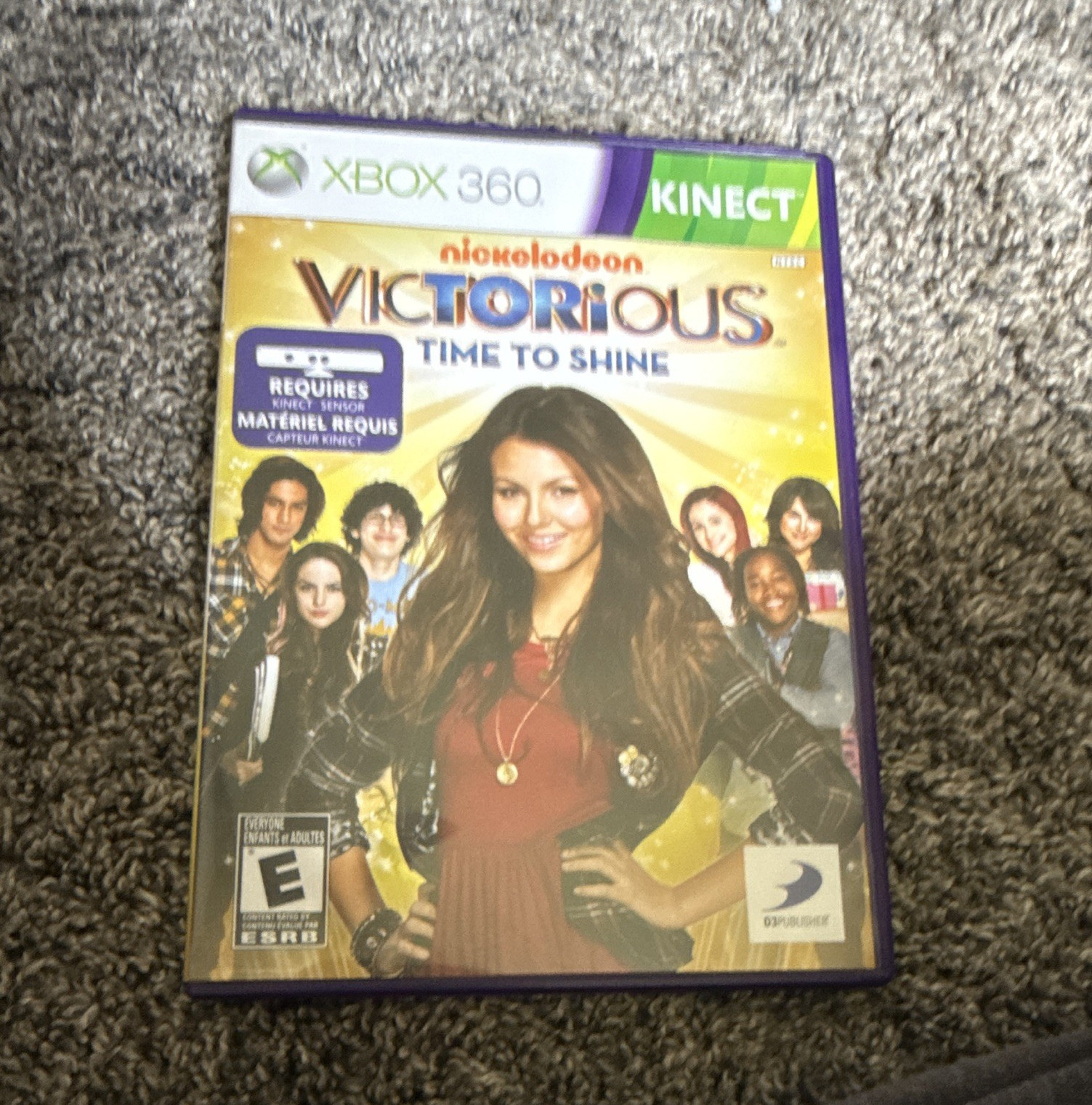 D3Publisher Victorious: Time to Shine (Microsoft Xbox 360) E NTSC-U/C Kinect