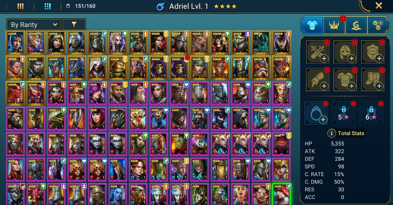 Raid Shadow Legends | Starter acc with Hekaton : 90k energy / 30 Legendary hero
