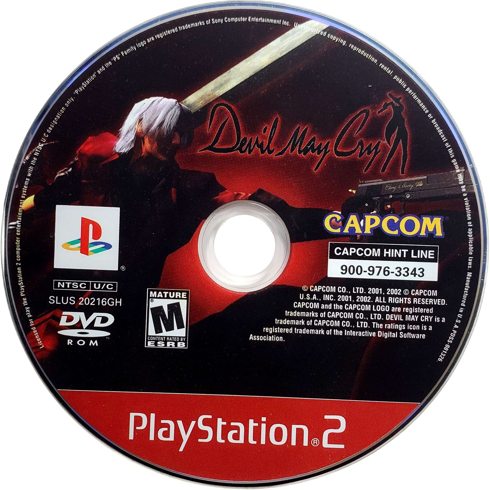 Devil May Cry Greatest Hits – Sony Playstation 2 Pristine Tested Authentic