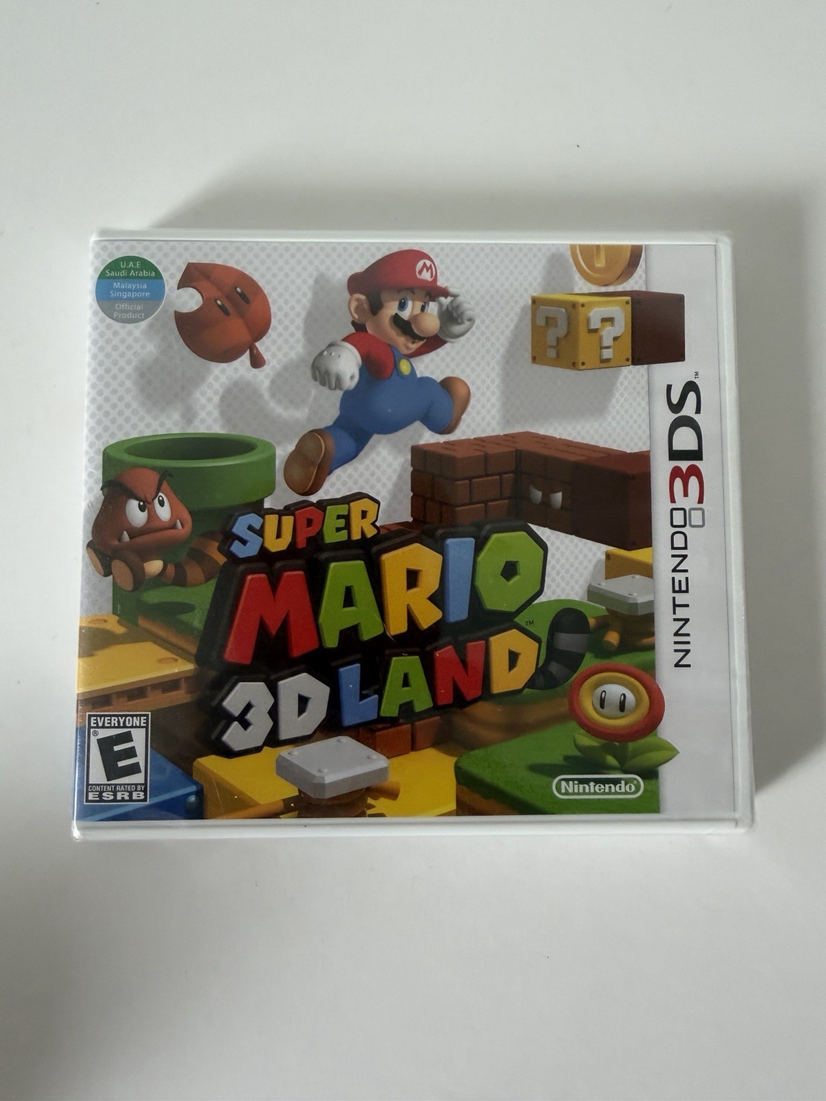 Super Mario 3D Land Nintendo 3DS White Case Brand NEW SEALED
