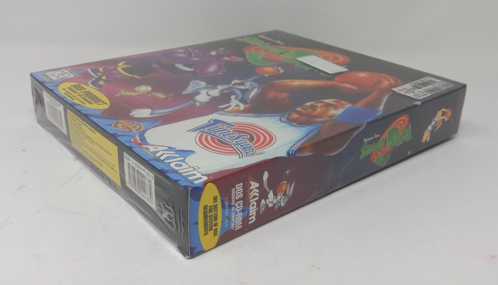 Michael Jordan Space Jam Tune Squad Big Box PC CD-ROM Game 1996 Acclaim SEALED