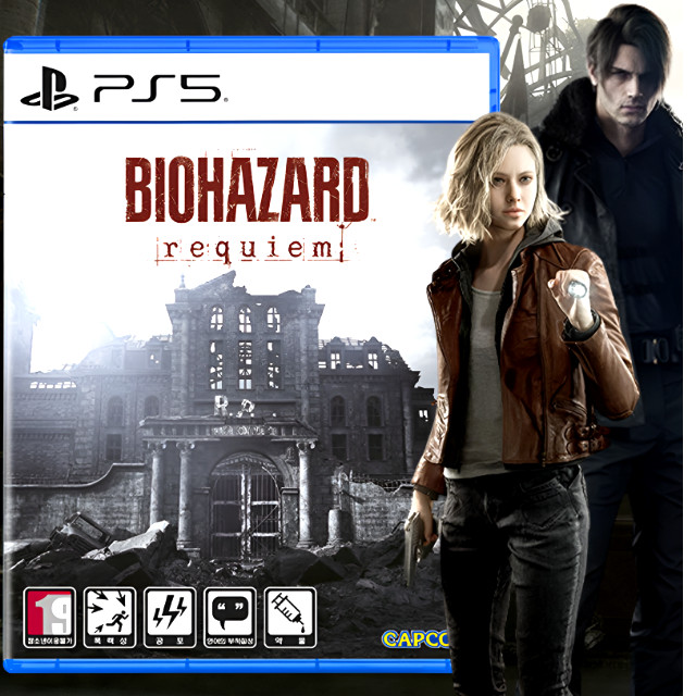 PS5 BIOHAZARD Resident Evil Requiem +Steelbook Korean English Multi Language NEW