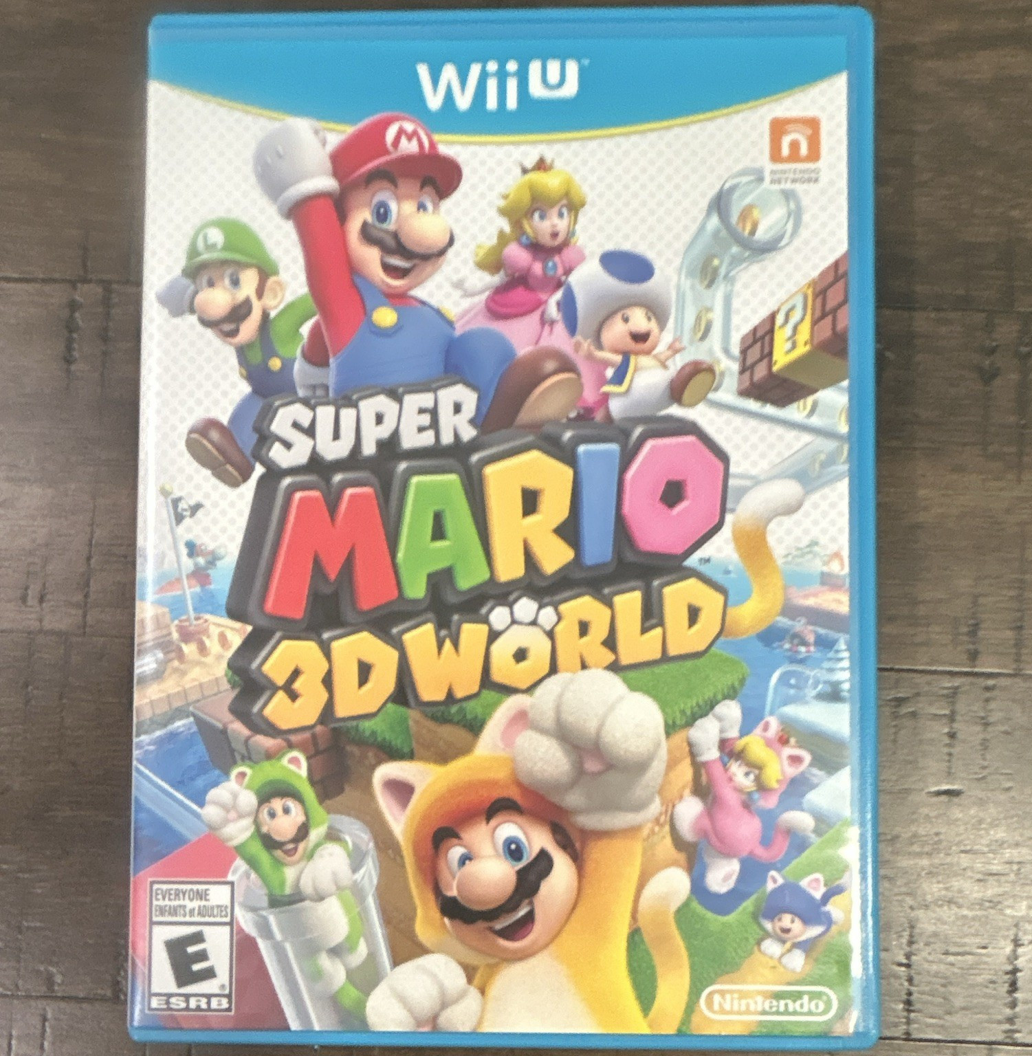Nintendo Super Mario 3D World Wii U Platformer Multiplayer E-Everyone 2013