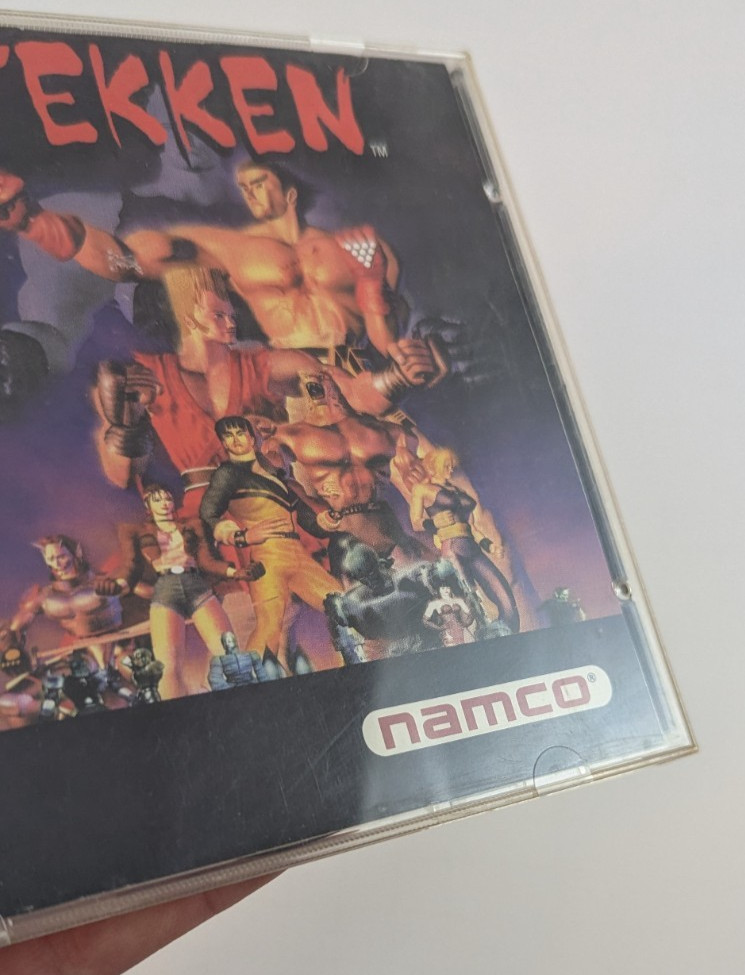 Tekken PlayStation 1 PS1 Black Label Jewel Case Variant Complete READ