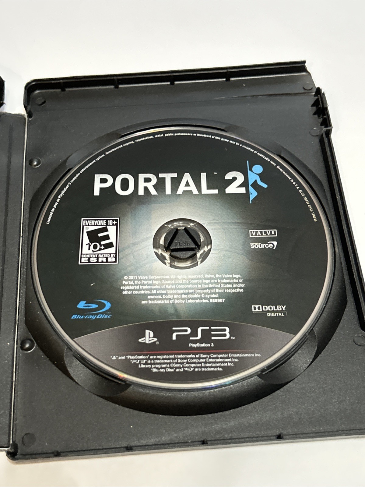Portal 2 (PlayStation 3, PS3) Disc Only Tested Working Good Shape !