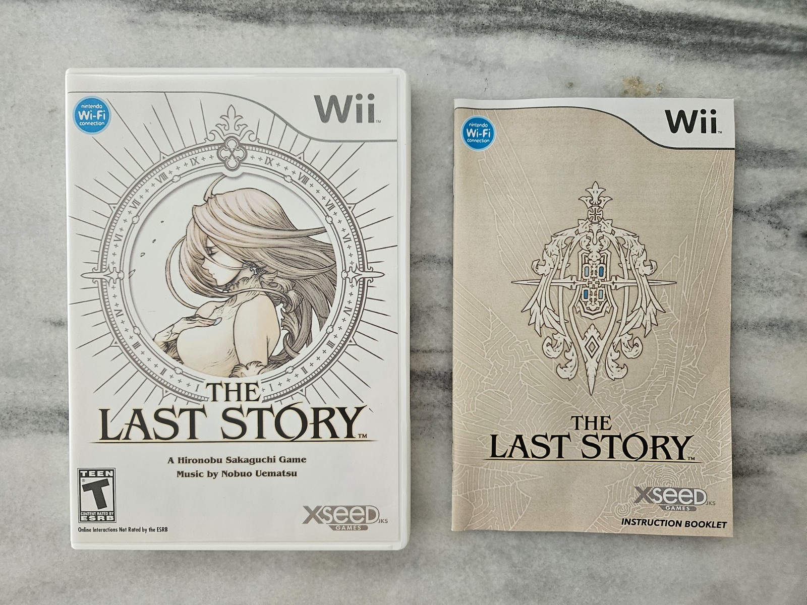 The Last Story (Nintendo Wii, 2012) Case and Manual Only — NO DISC —