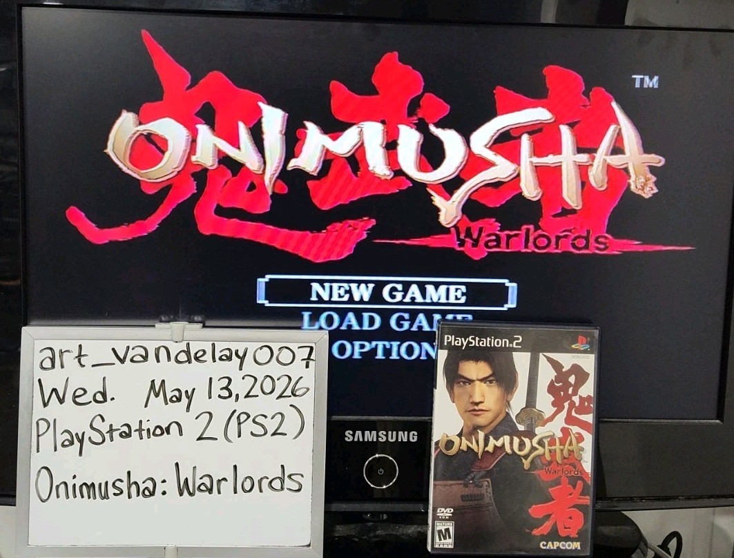 Onimusha: Warlords – (PlayStation 2 PS2, 2001) *CIB* VGC* Black Label* Tested!