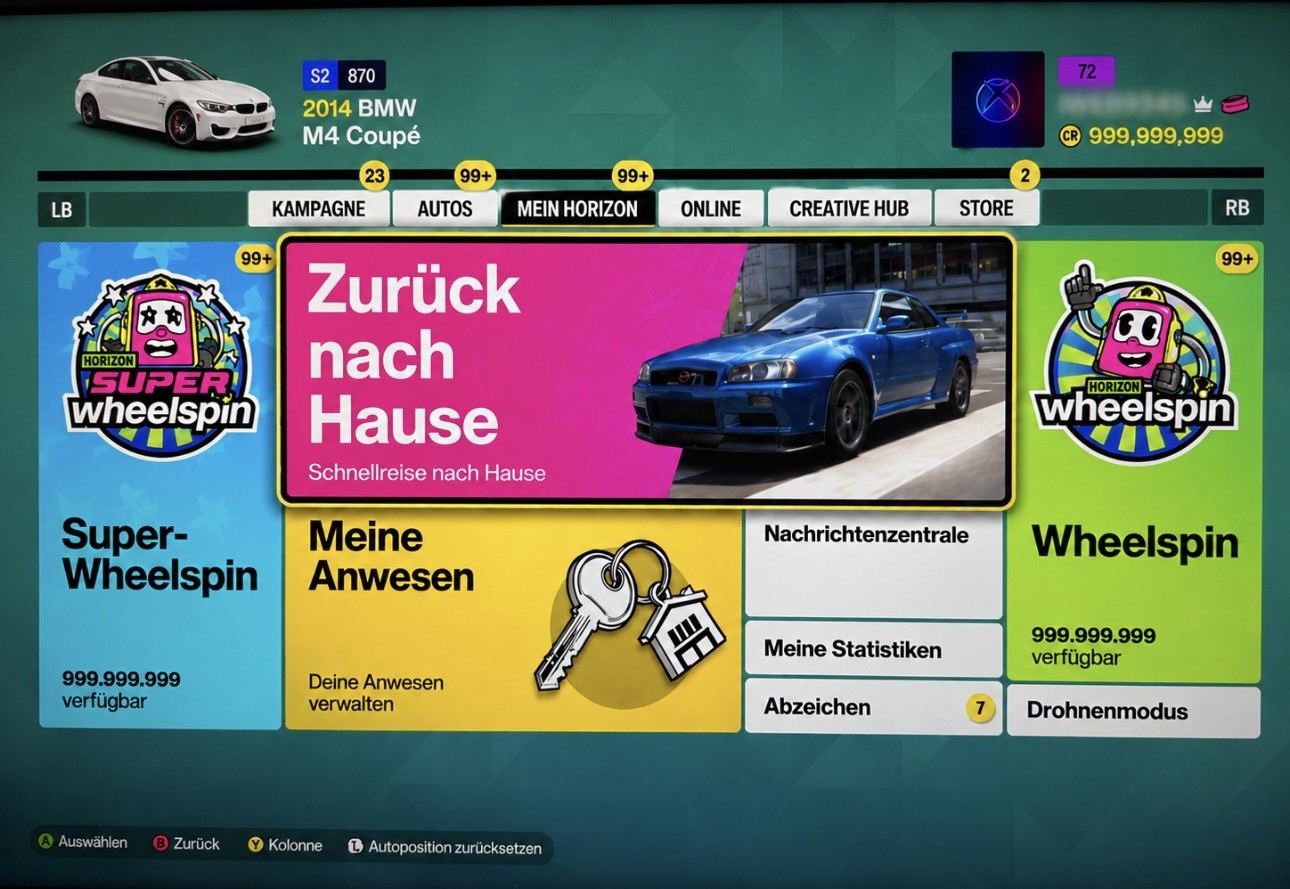 Forza Horizon 6 Max 💰 | All 🏎️ | Max 🎰 | Xbox Series